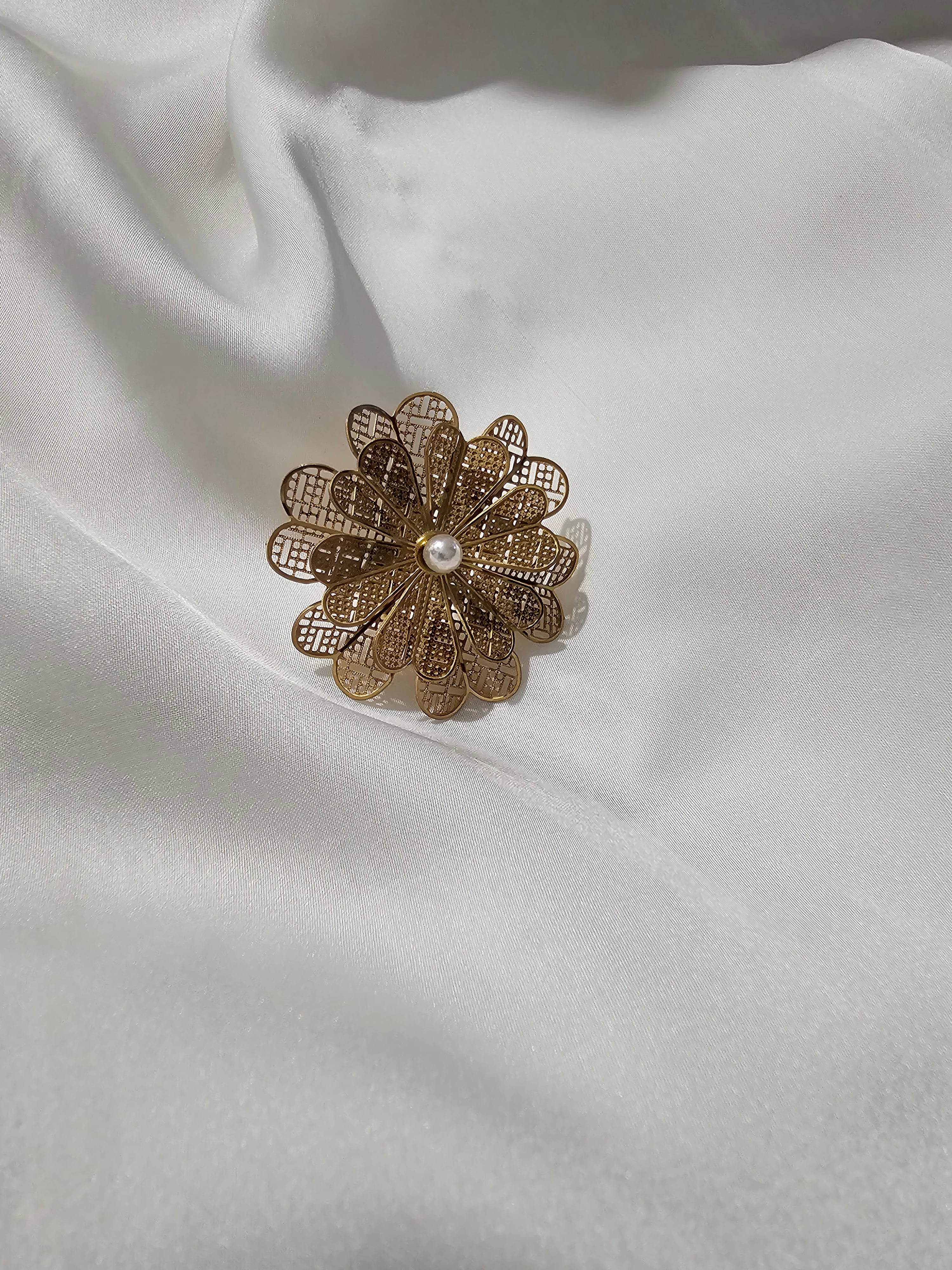 Bague ajustable cœur