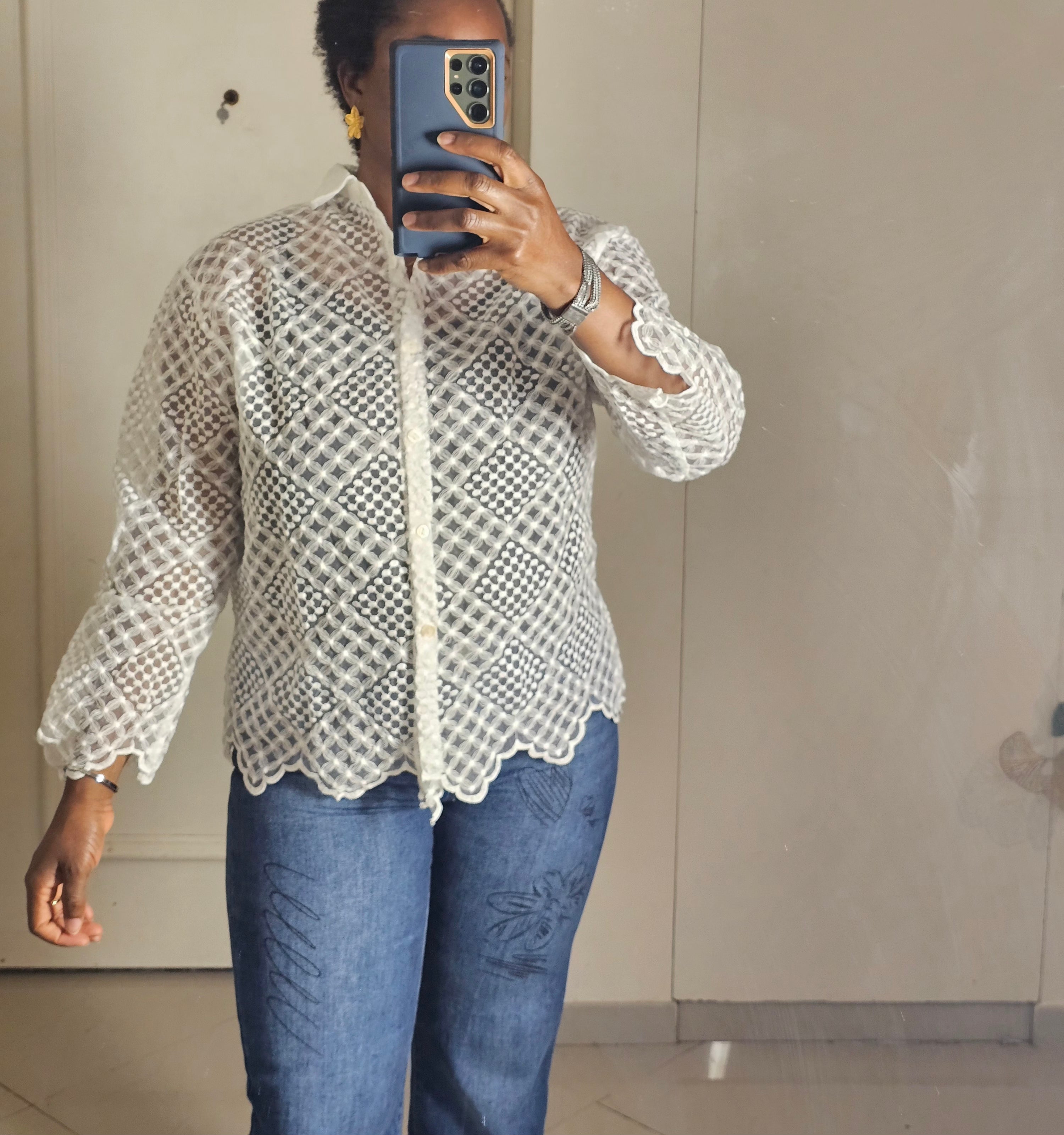 Chemise manches longues