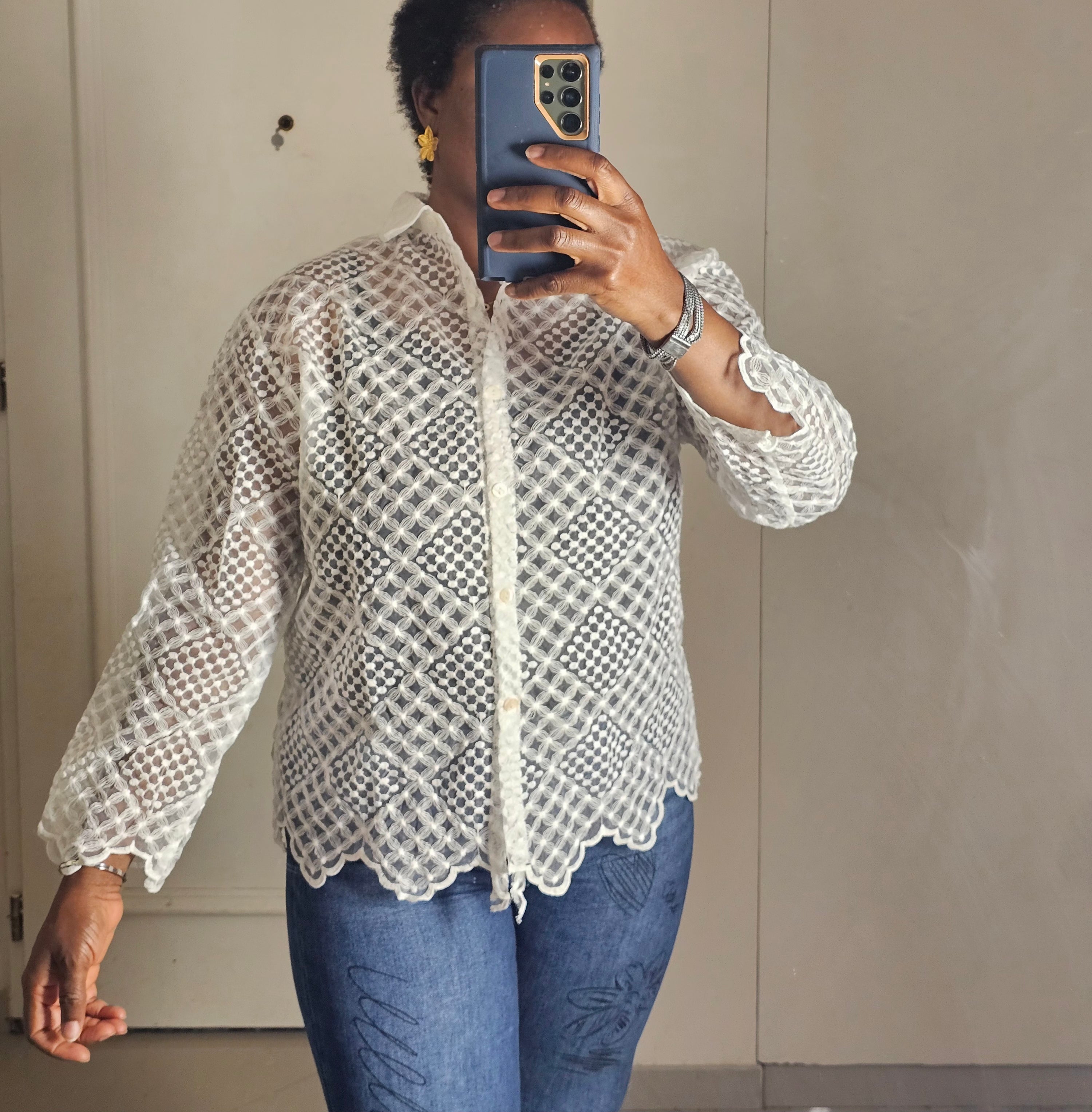 Chemise manches longues