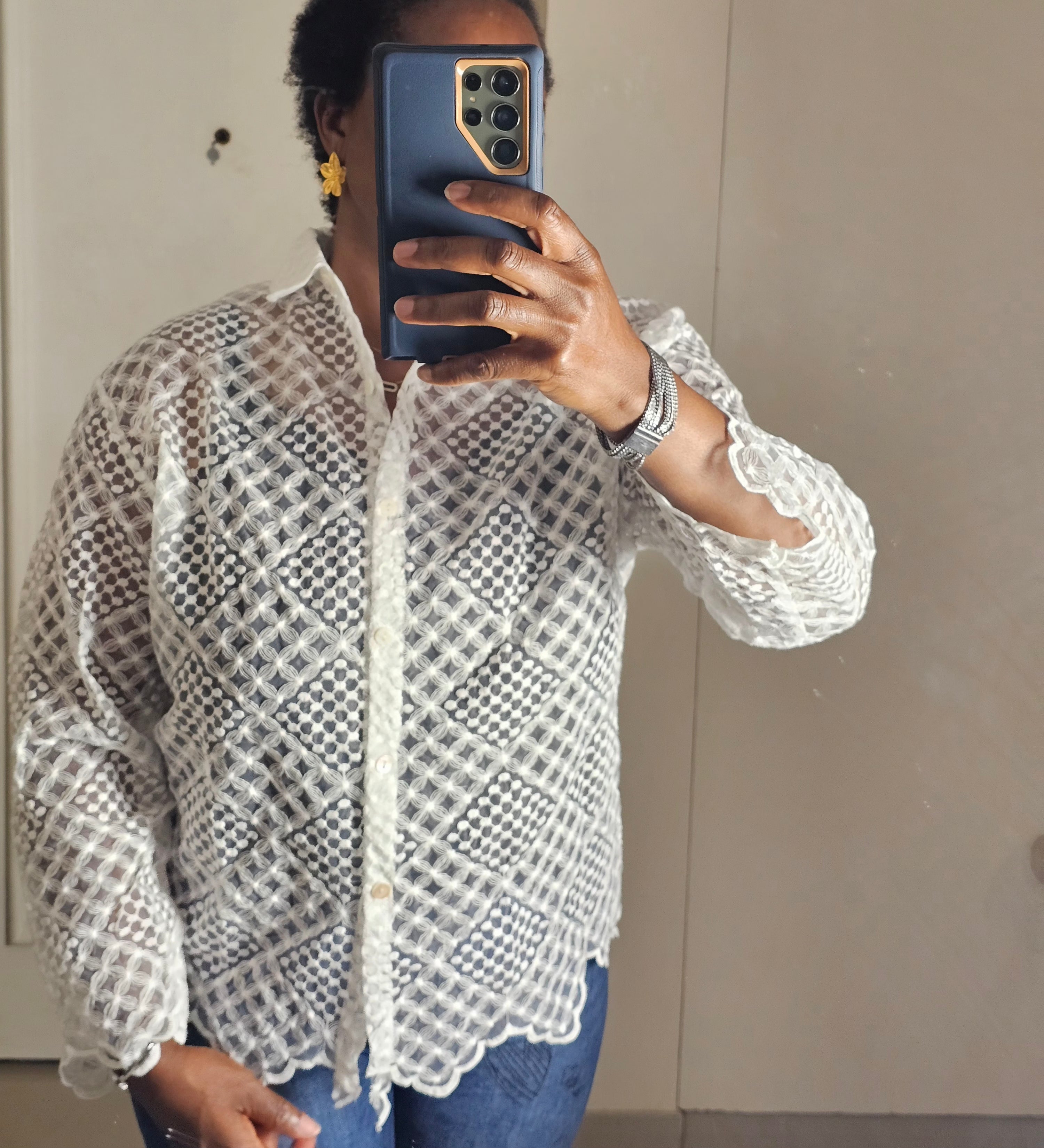 Chemise manches longues