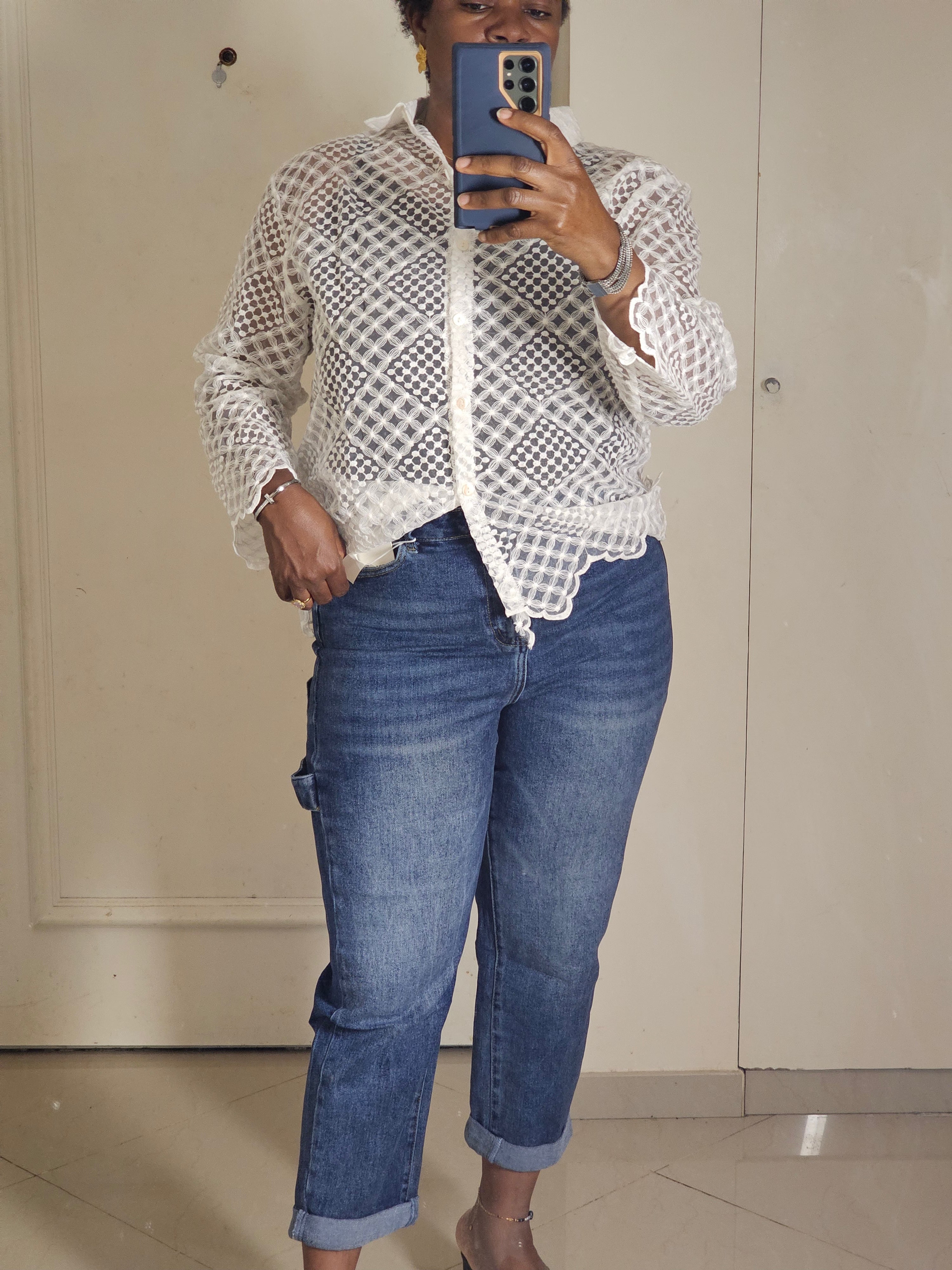 Chemise manches longues