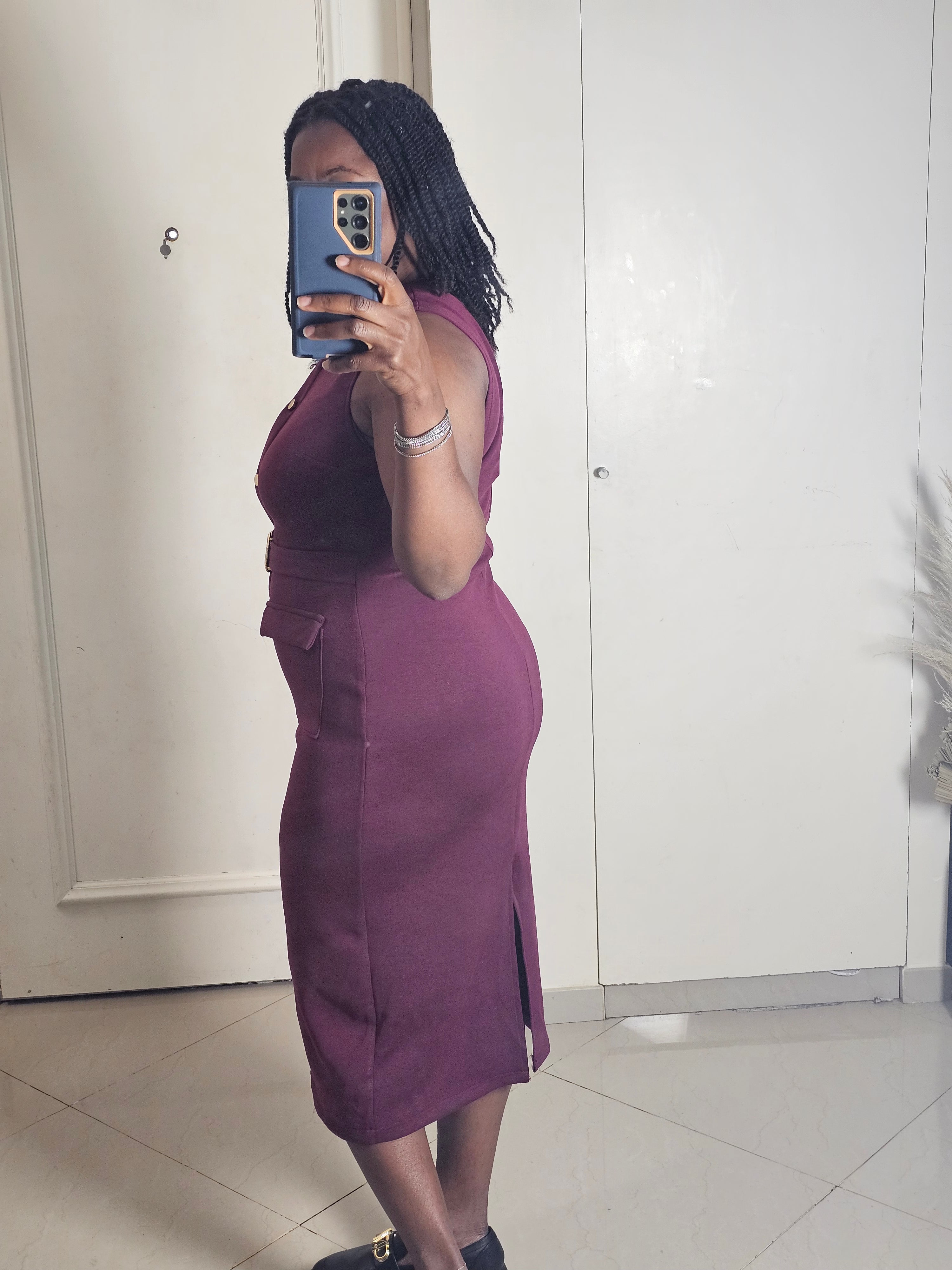 Robes longues sans manche