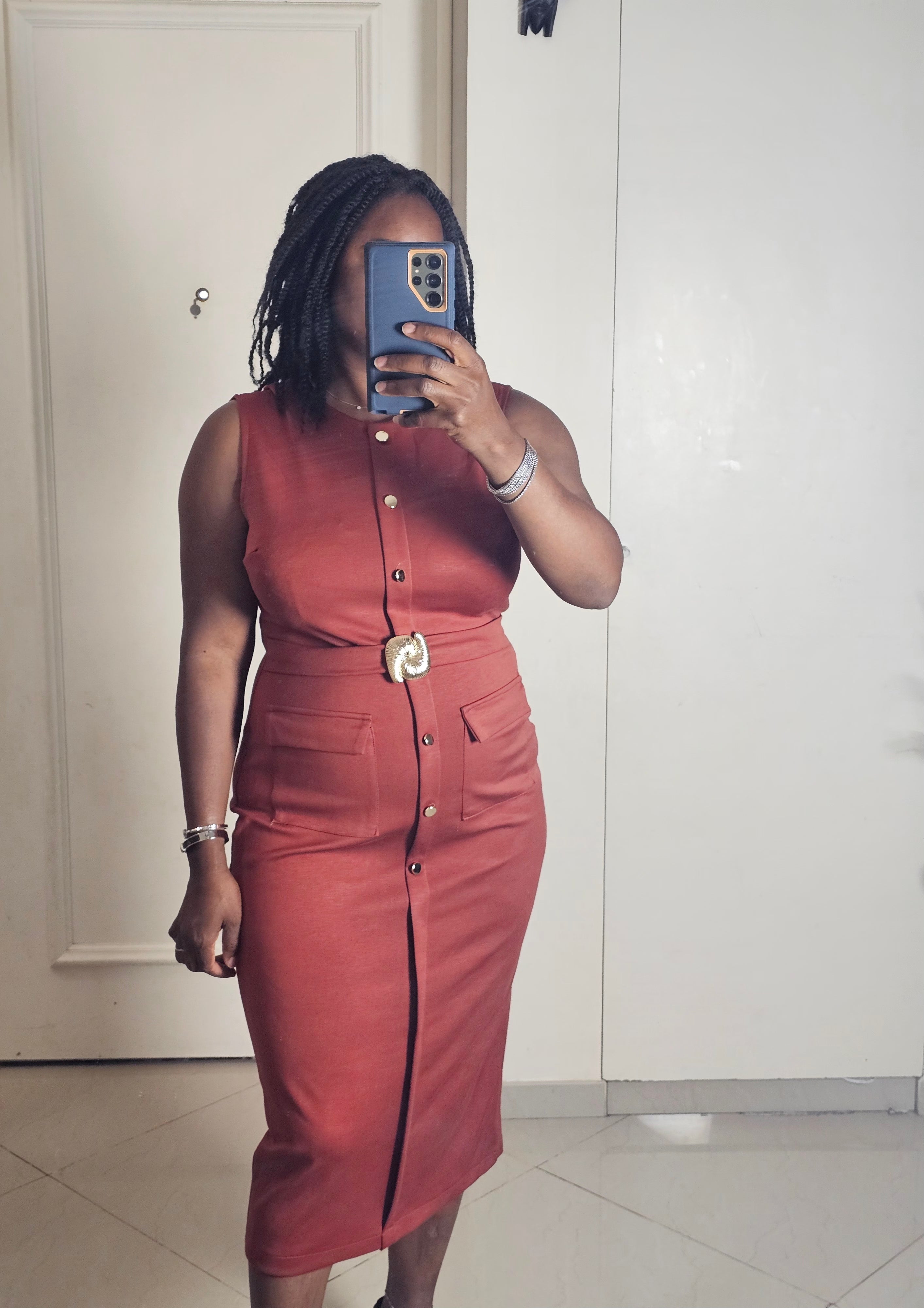 Robes longues sans manche