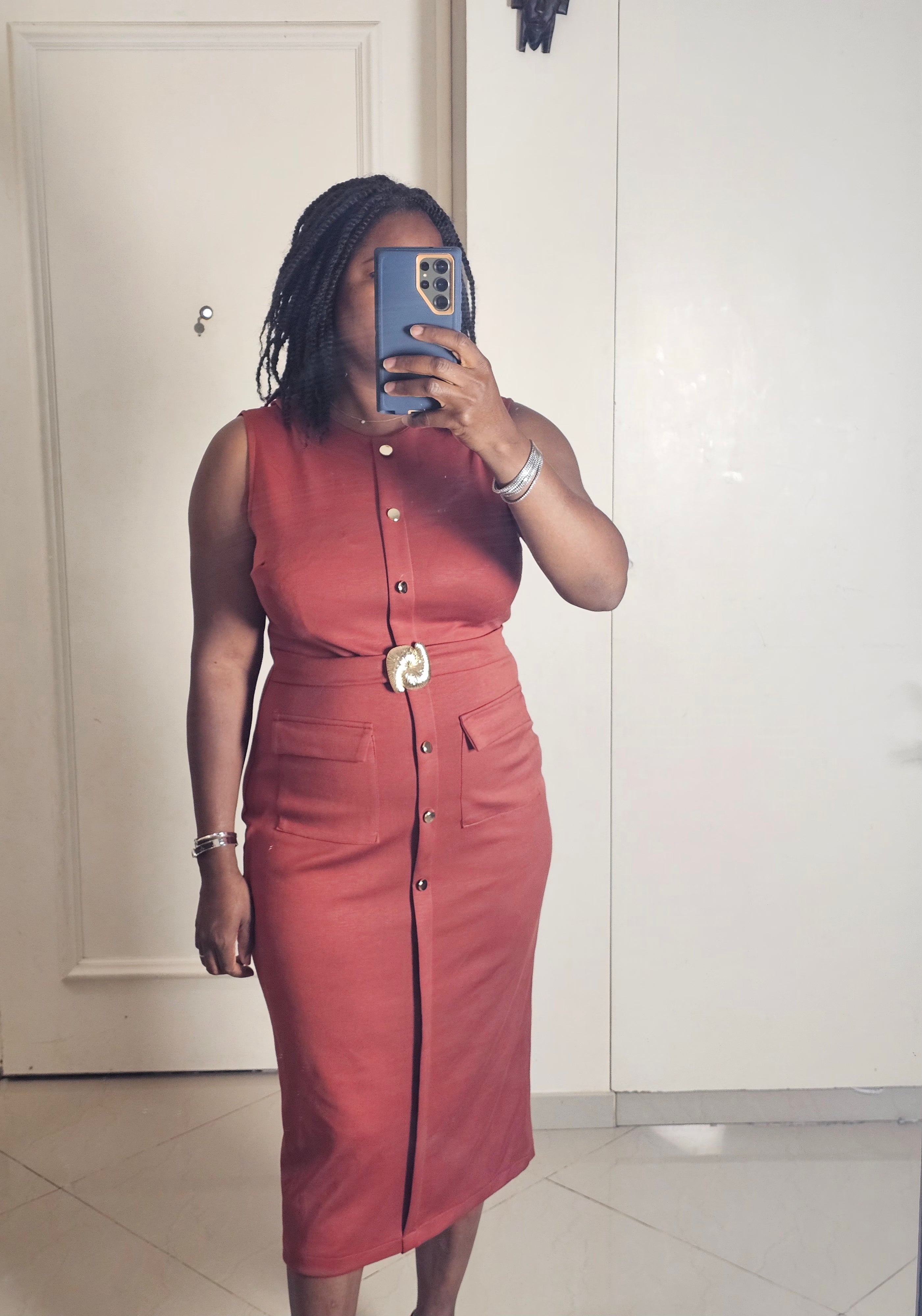 Robes longues sans manche