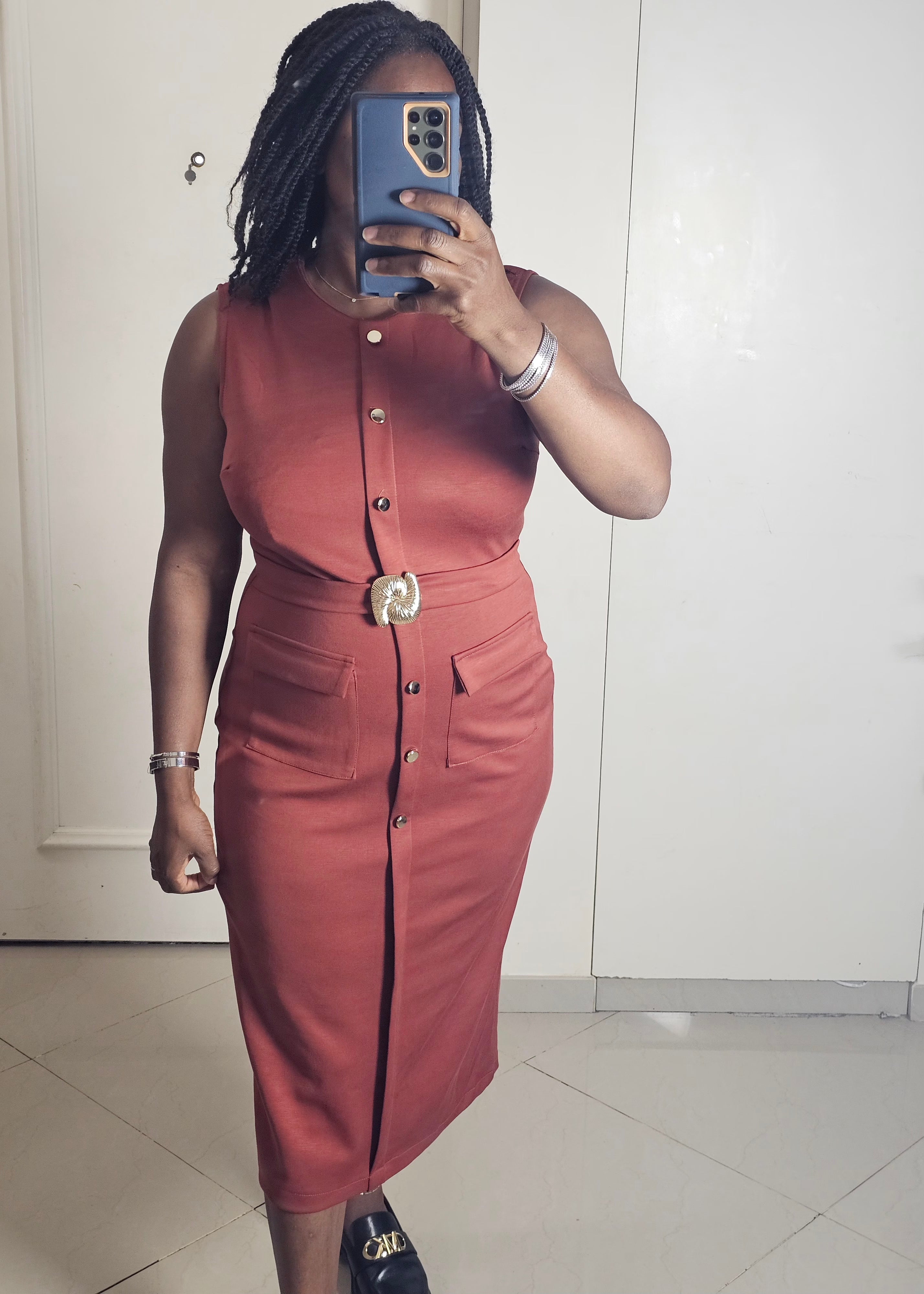 Robes longues sans manche