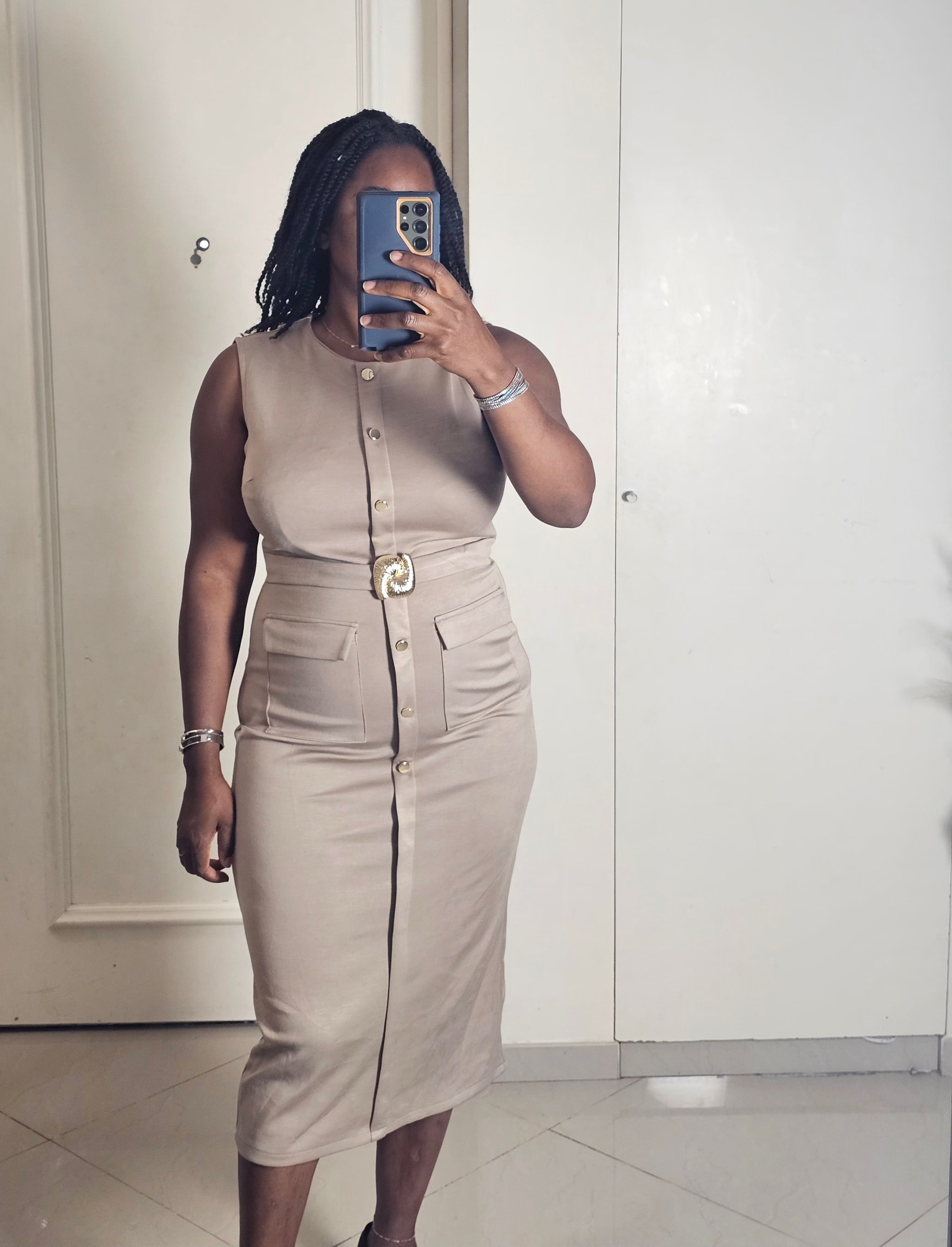 Robes longues sans manche