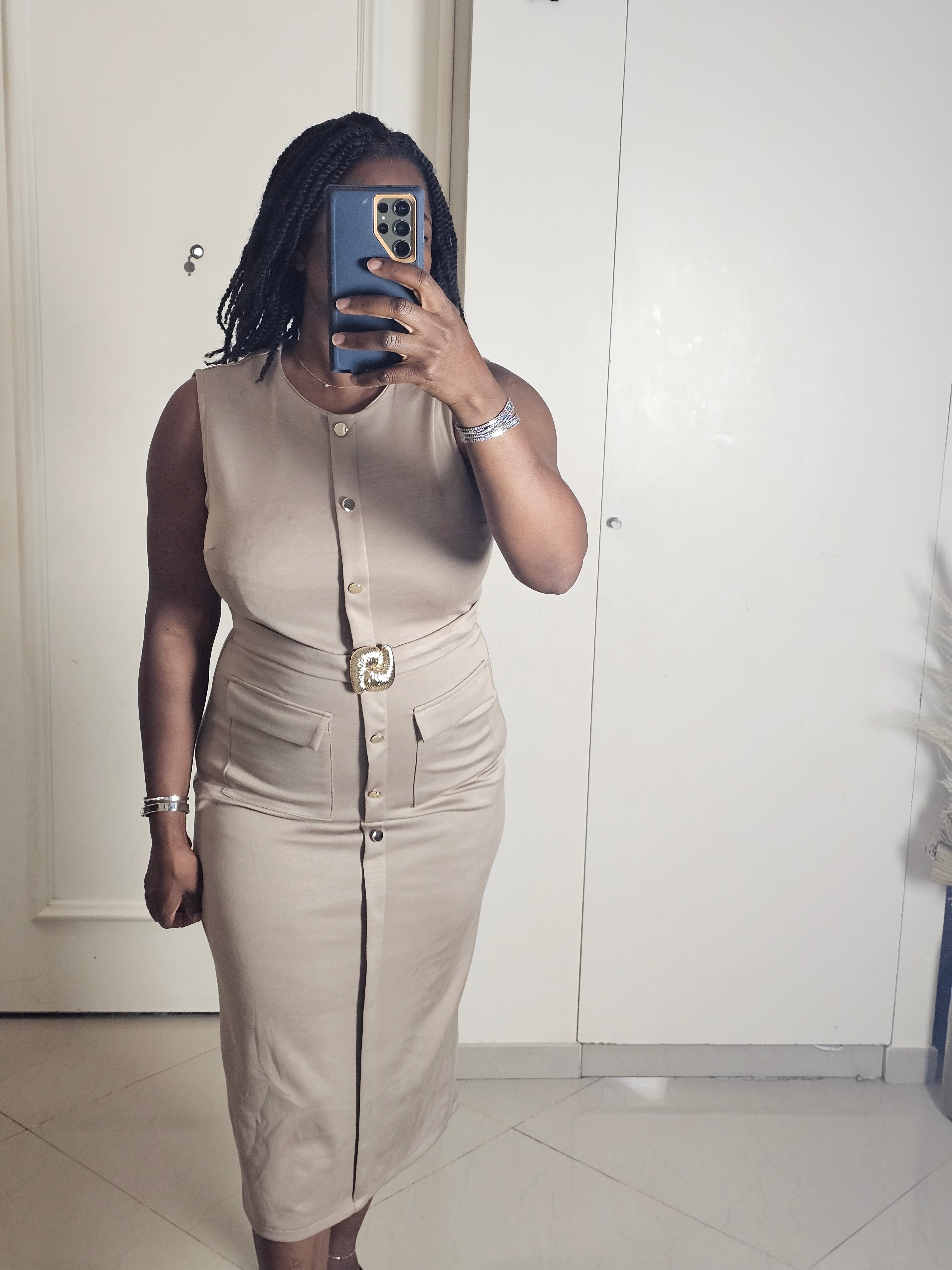 Robes longues sans manche