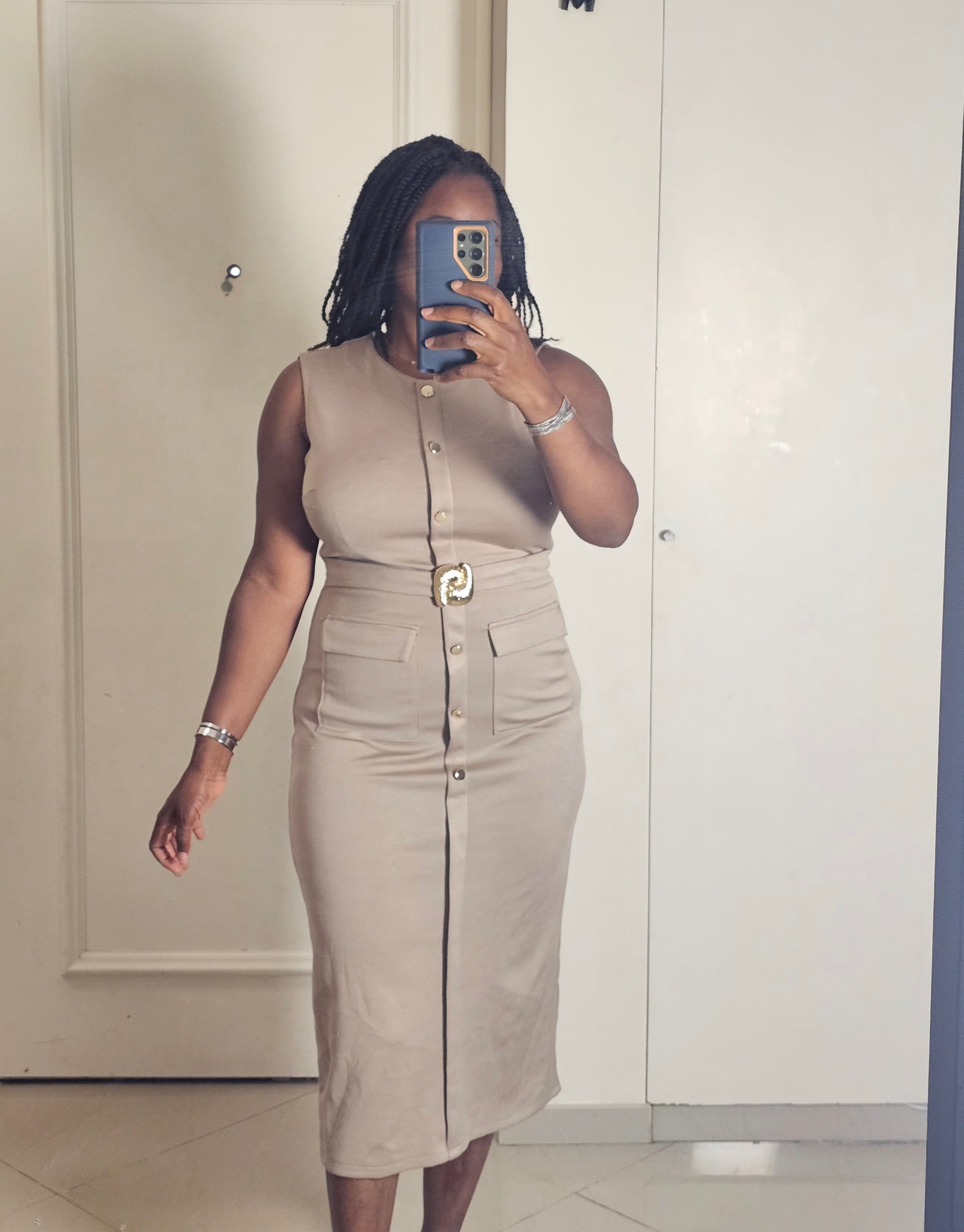 Robes longues sans manche
