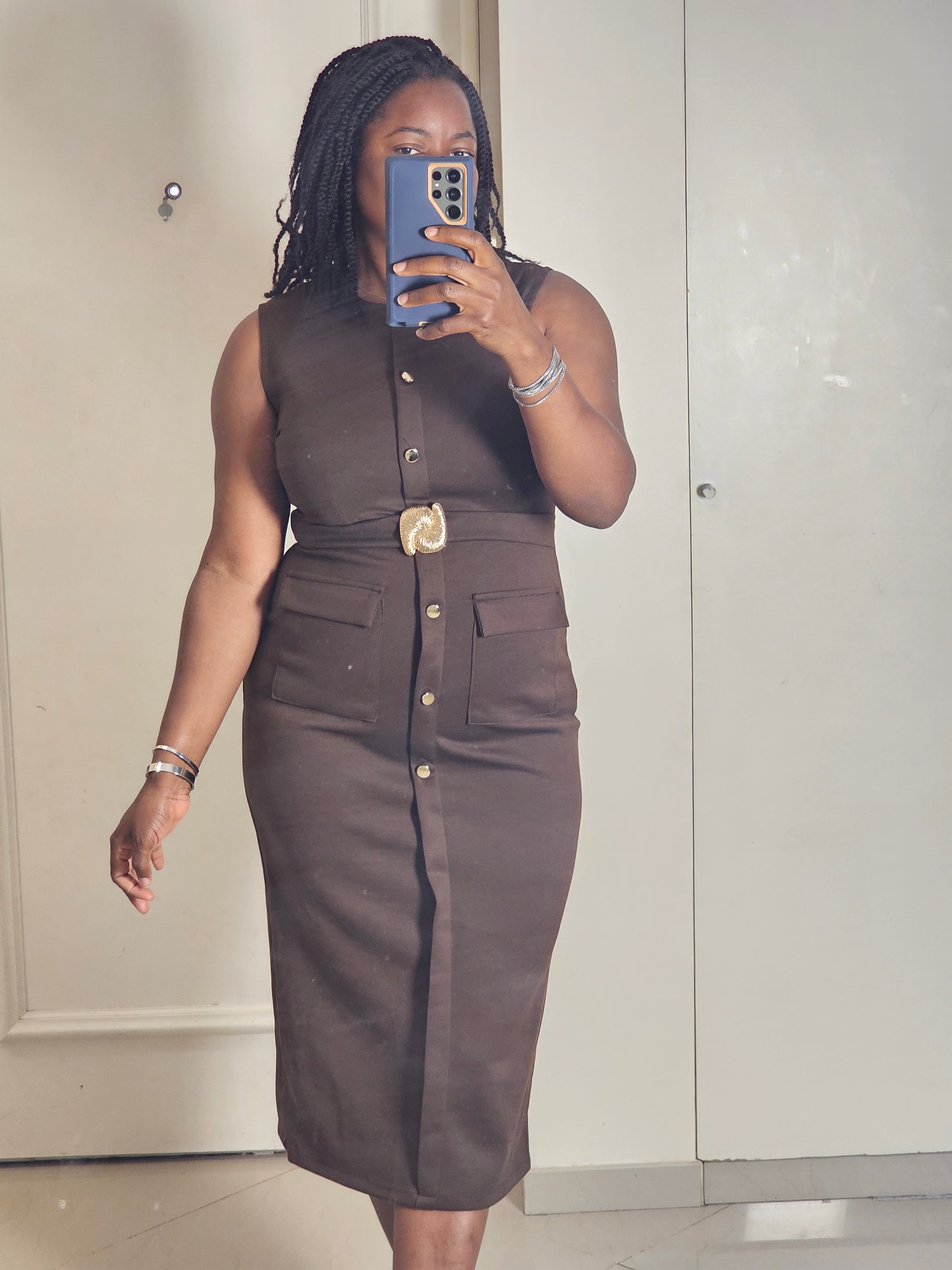 Robes longues sans manche