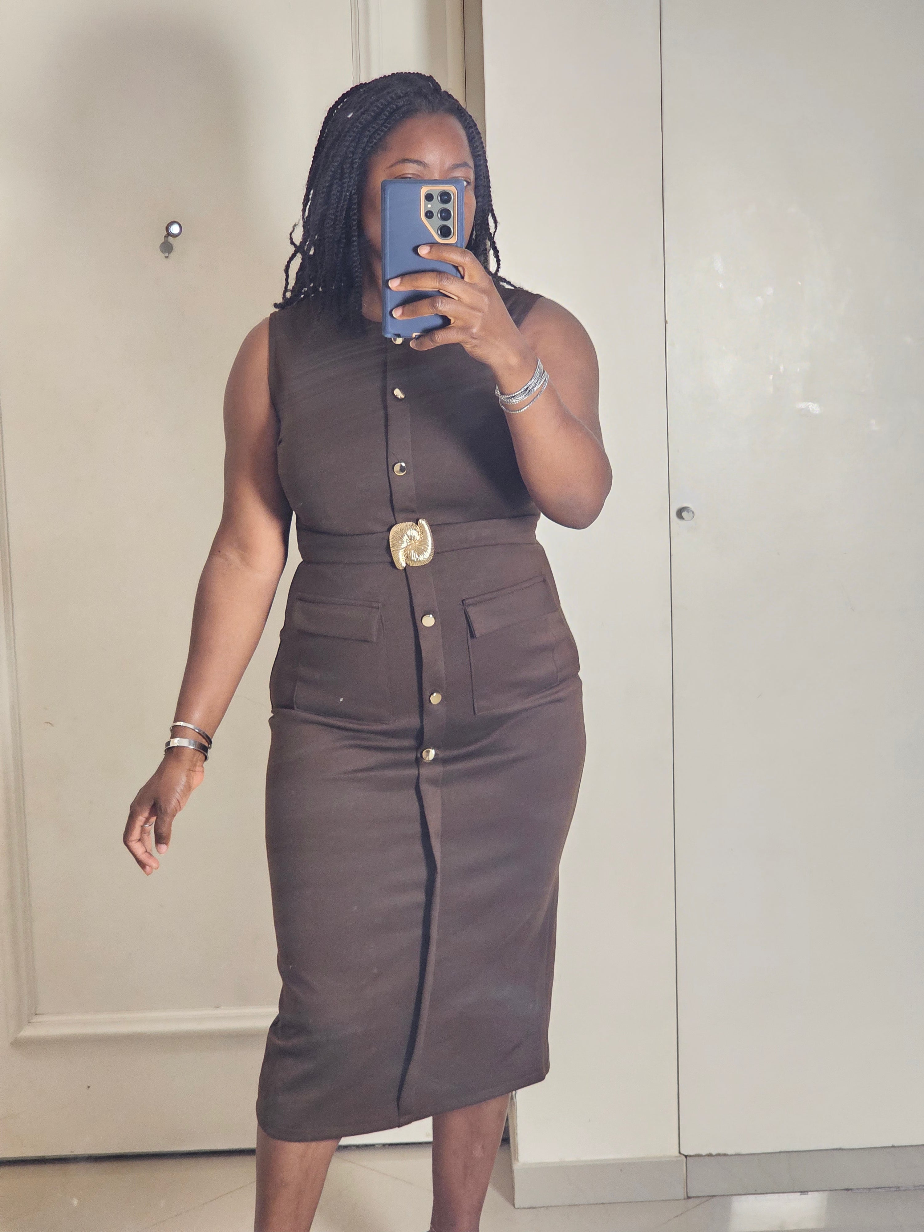 Robes longues sans manche