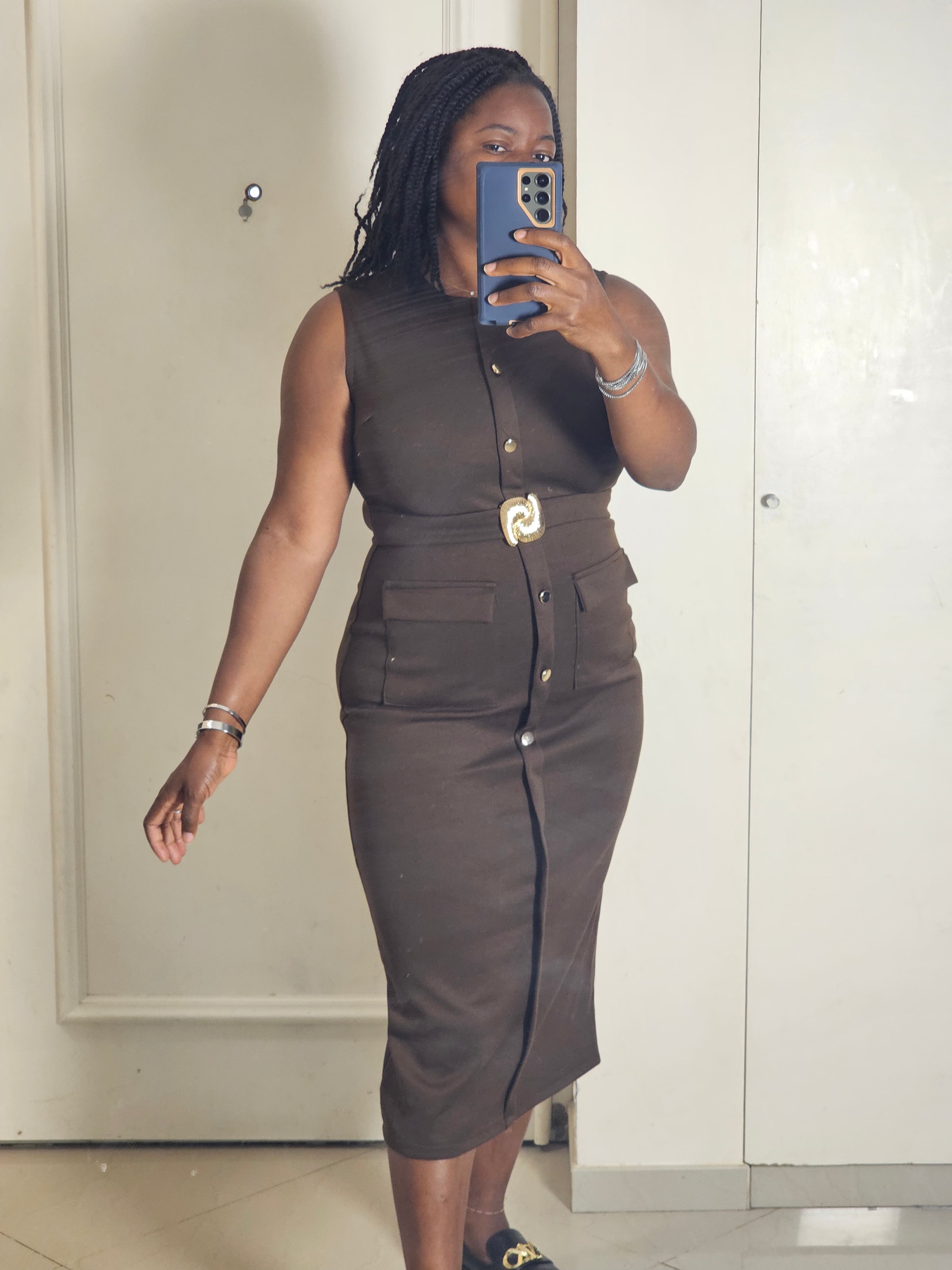 Robes longues sans manche