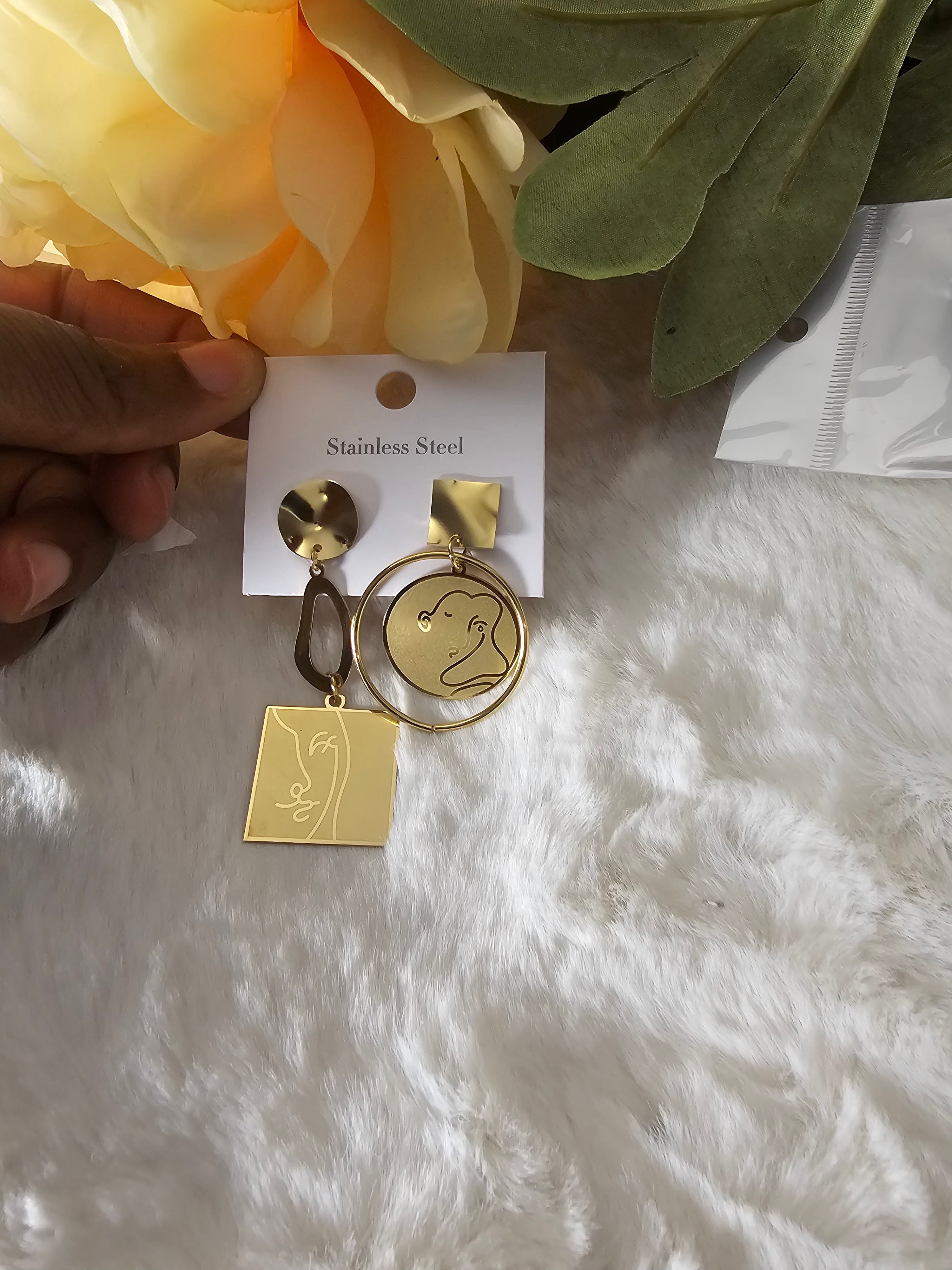 Boucle d'oreilles Marin