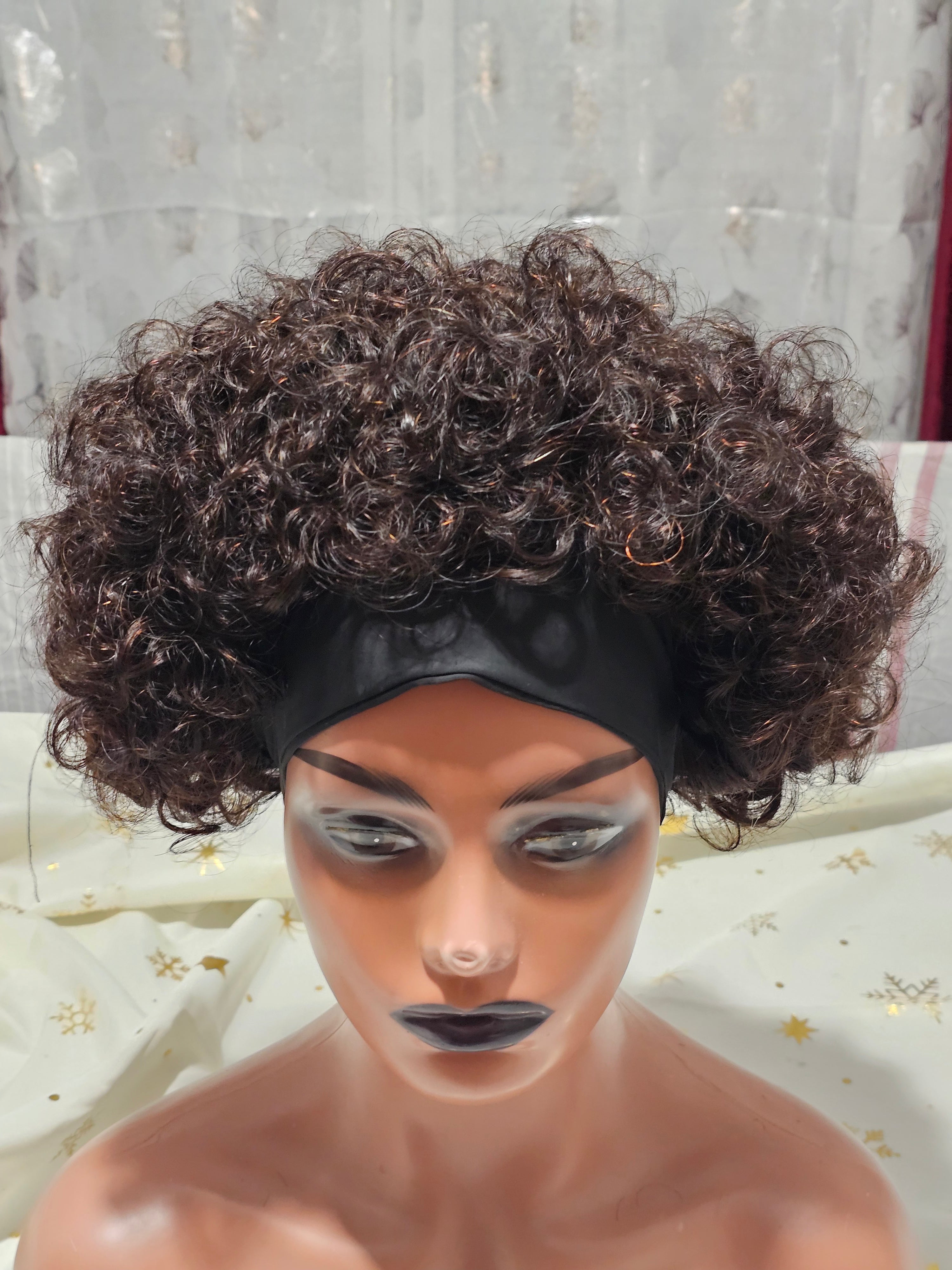 Perruque bandeau cheveux brésilien
