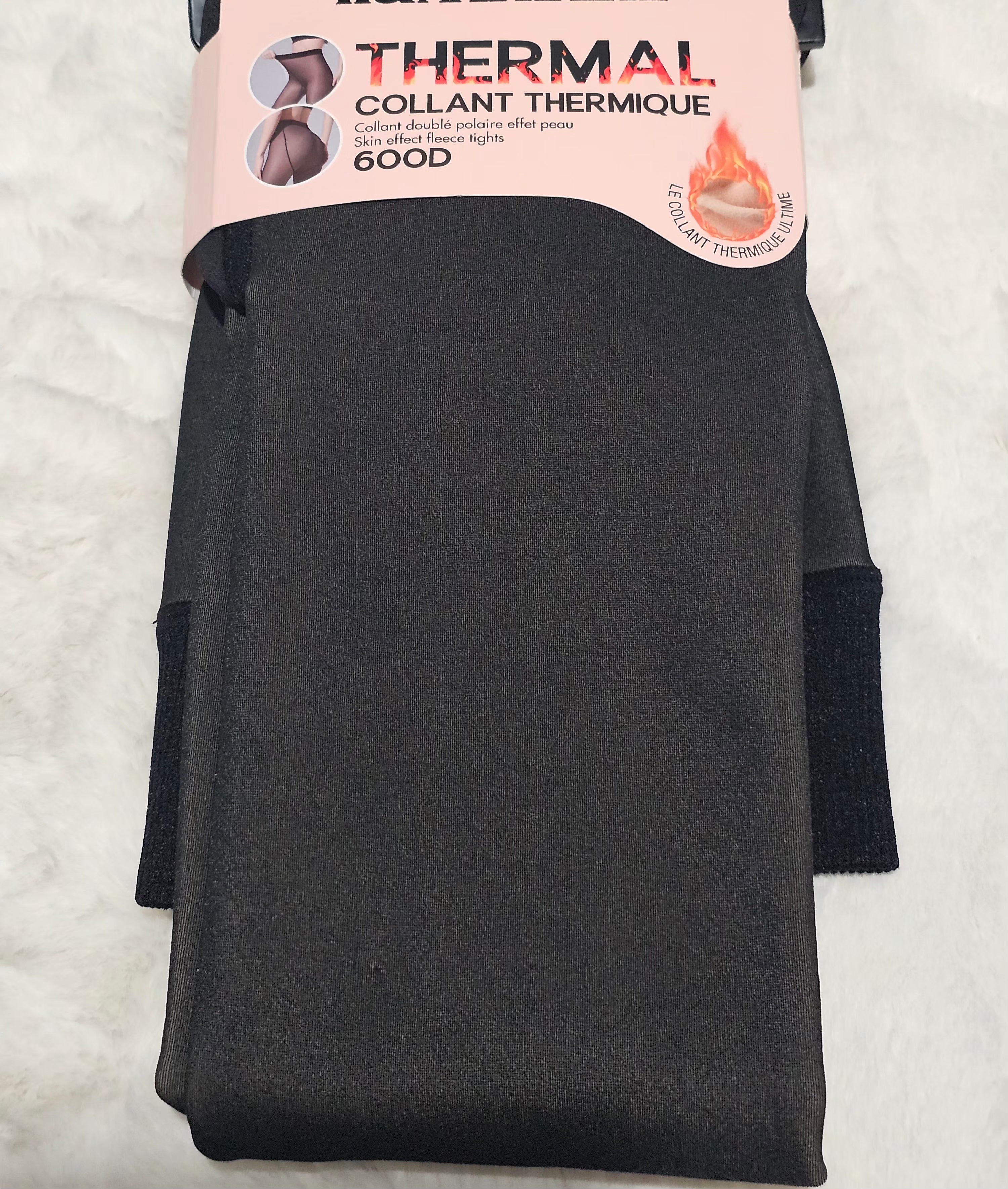 Collant thermique effet peau