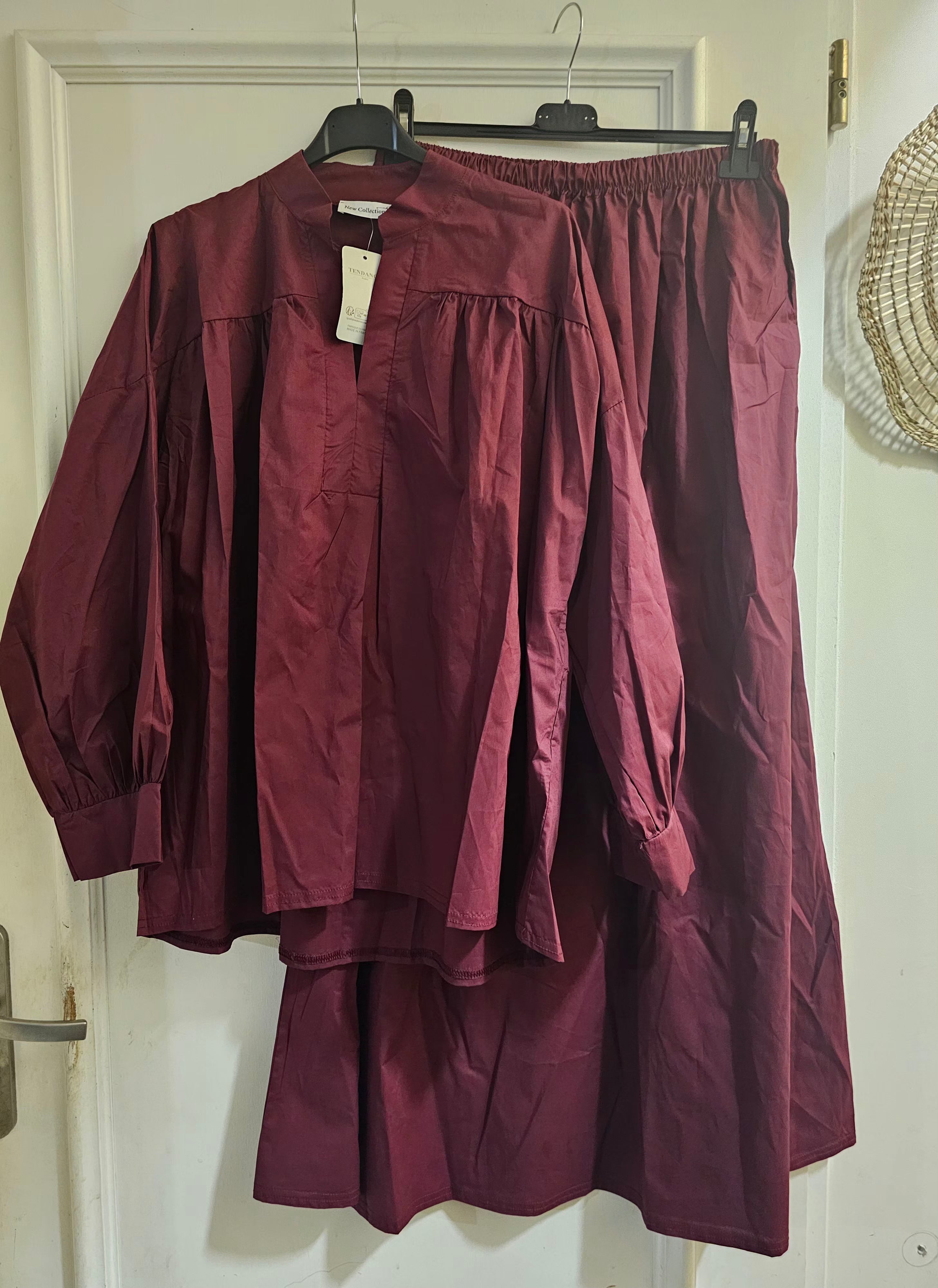 Ensemble jupe longue