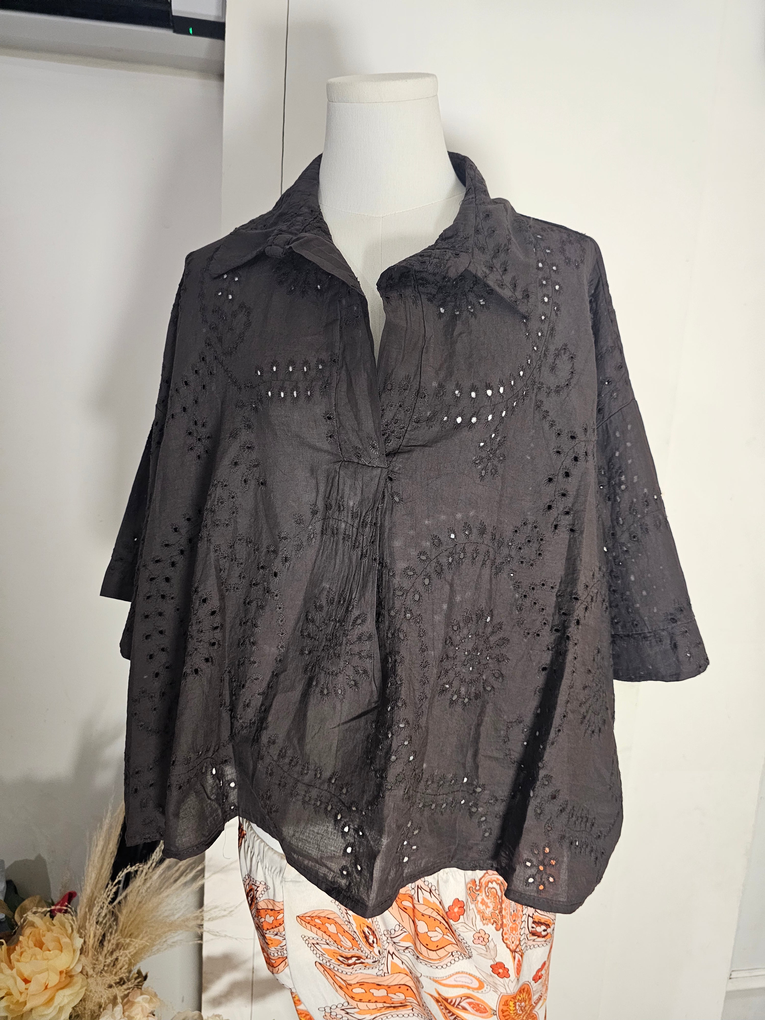Blouse évasée