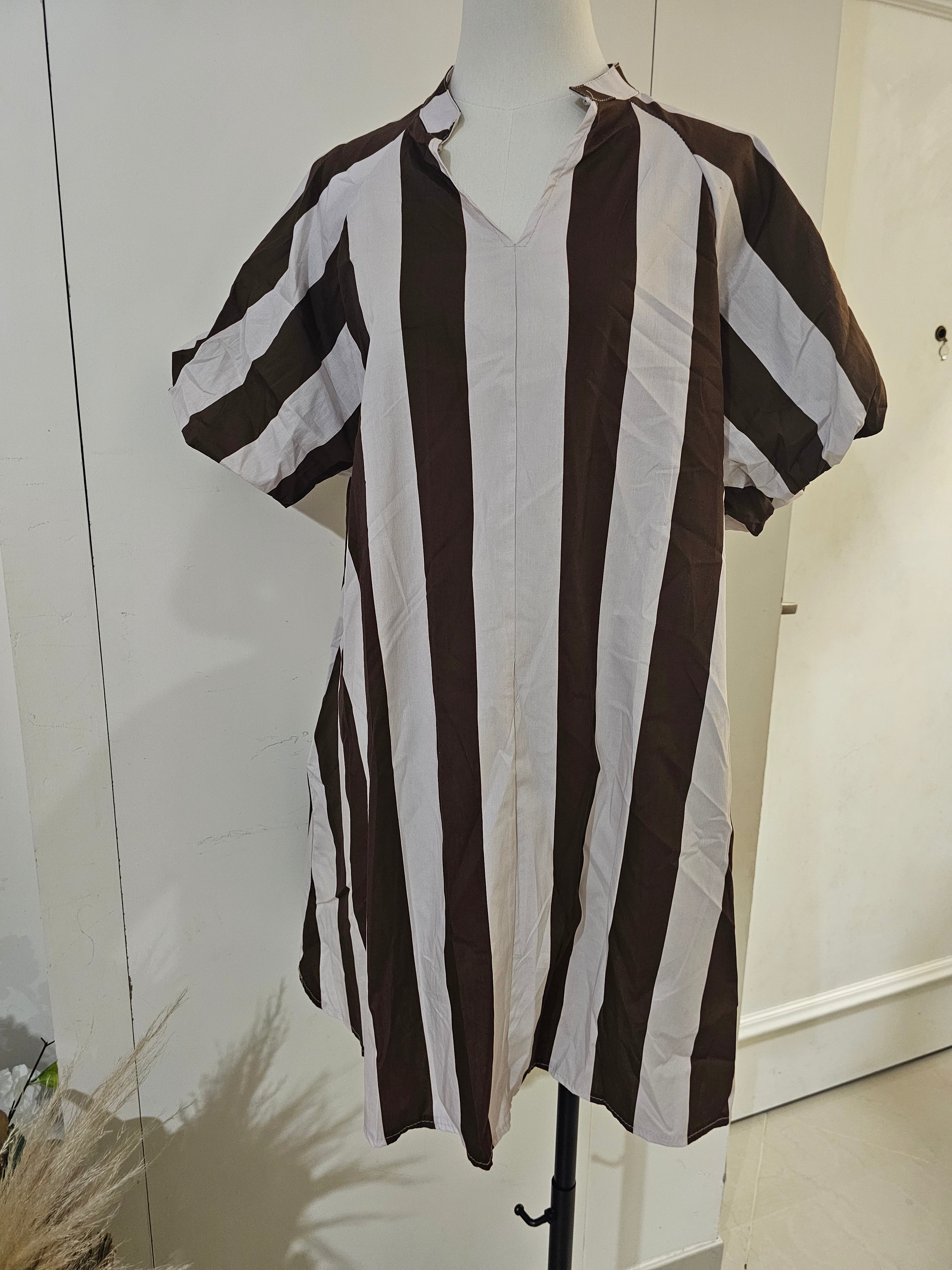 Robes d'été à rayures