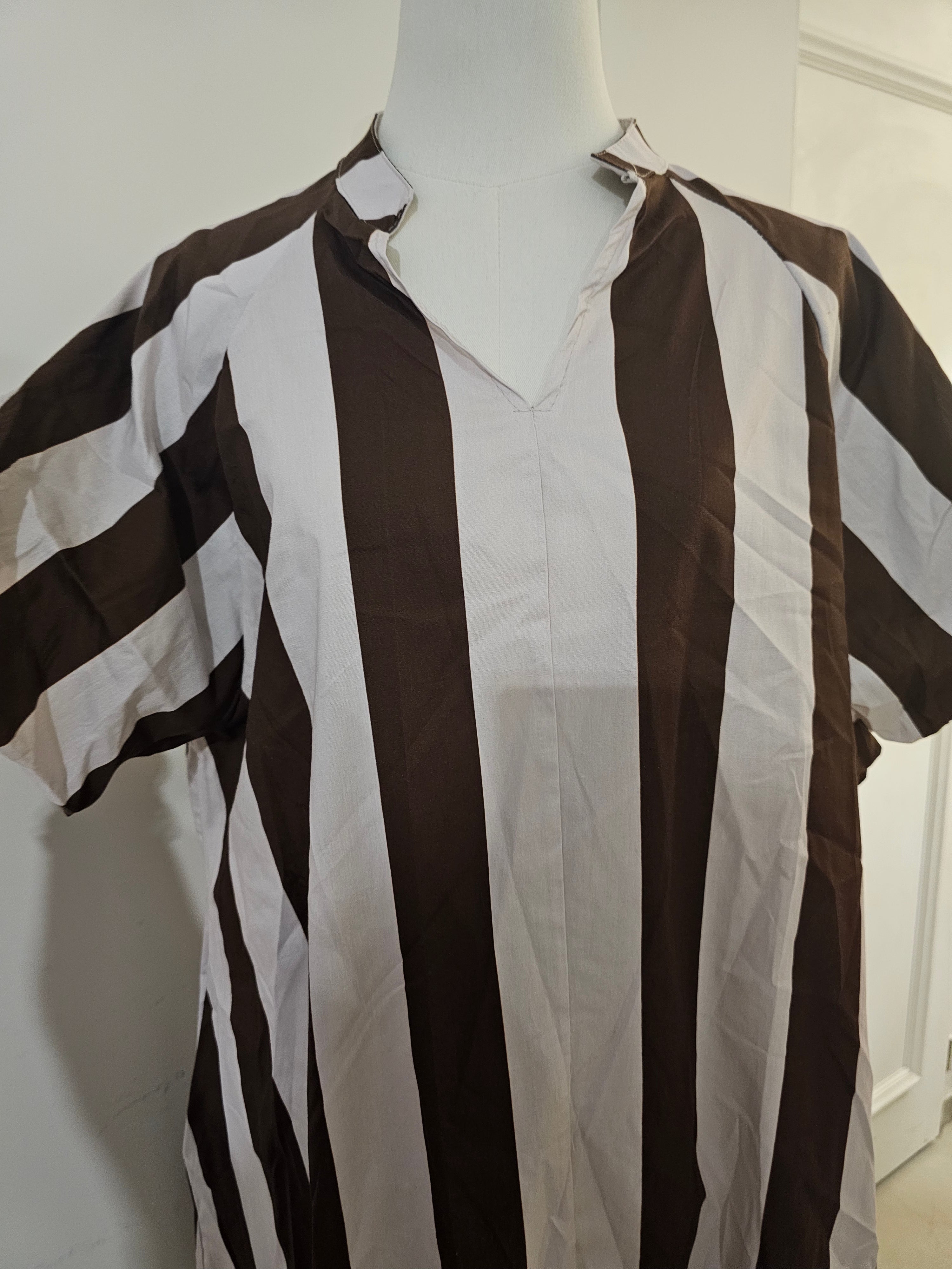 Robes d'été à rayures