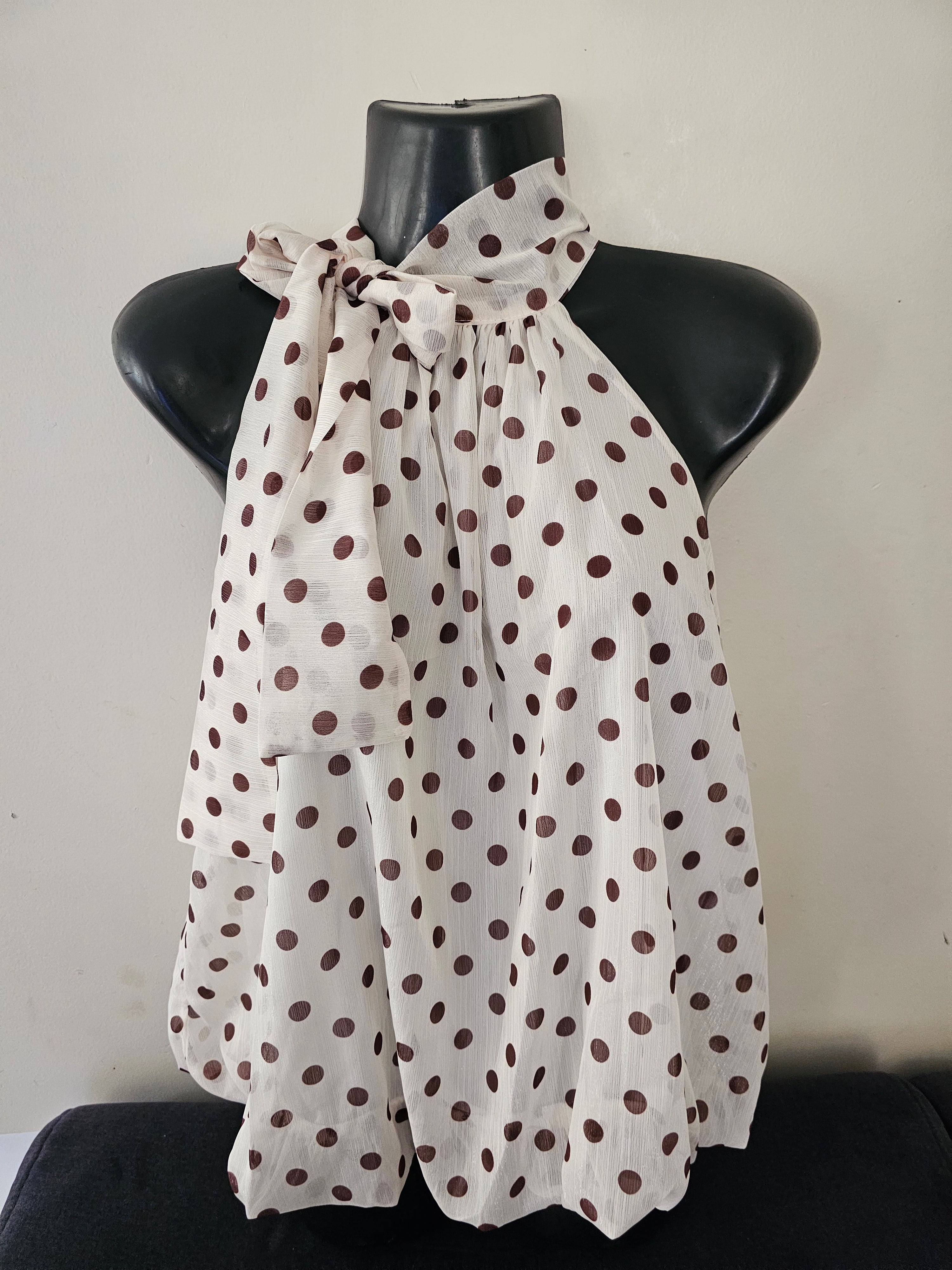 Top  ballons à pois