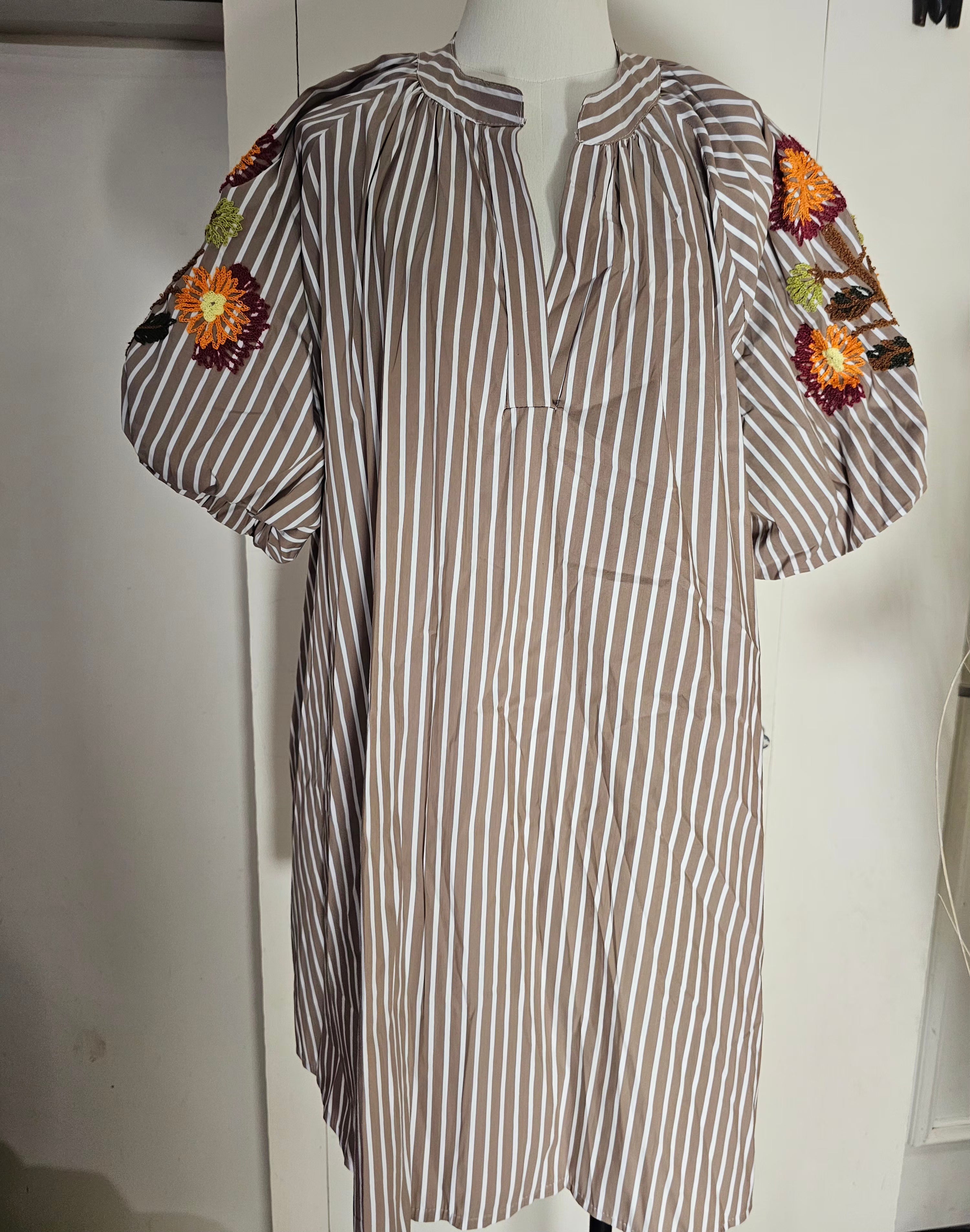 Robes manches bouffant