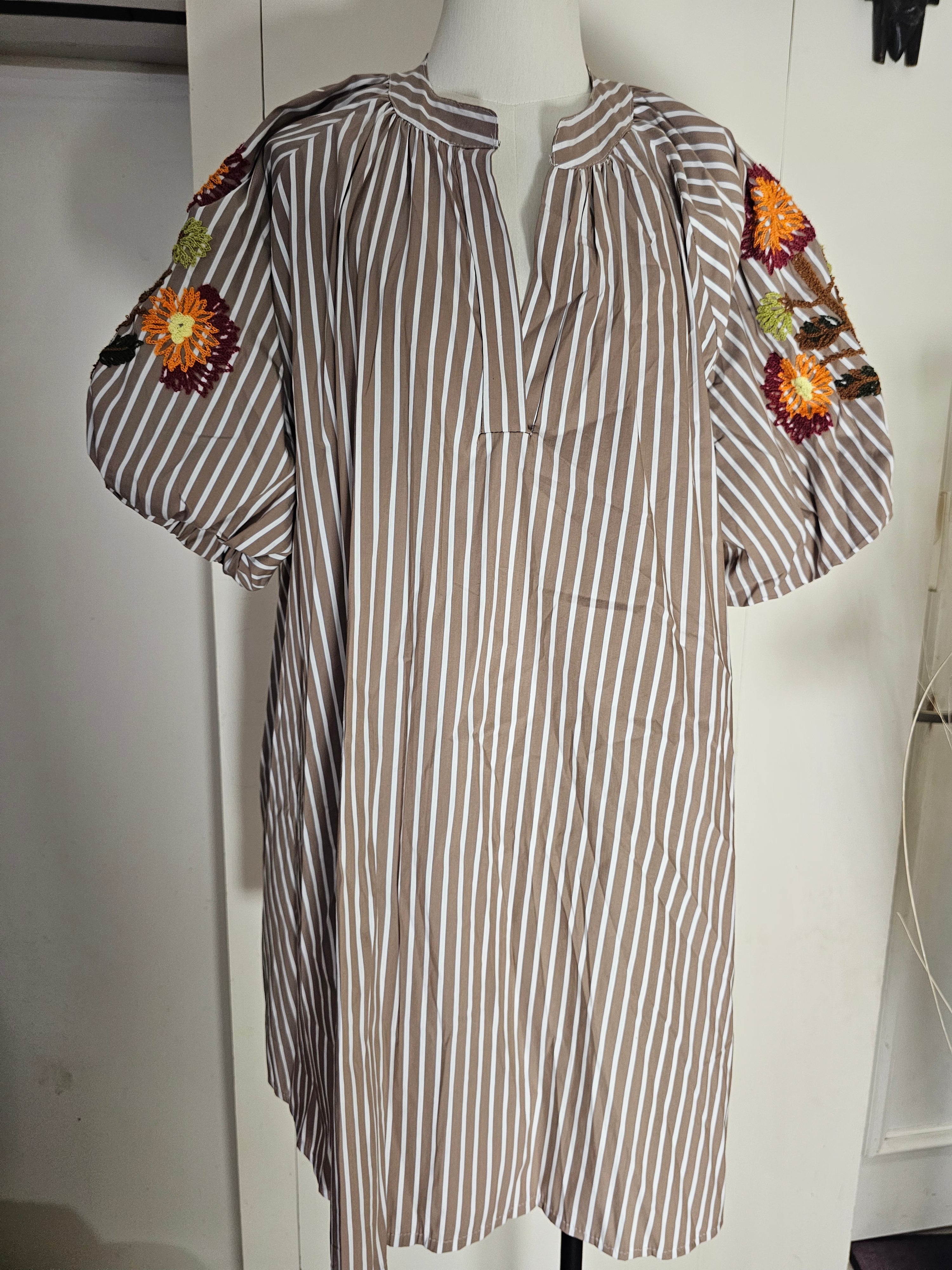 Robes manches bouffant