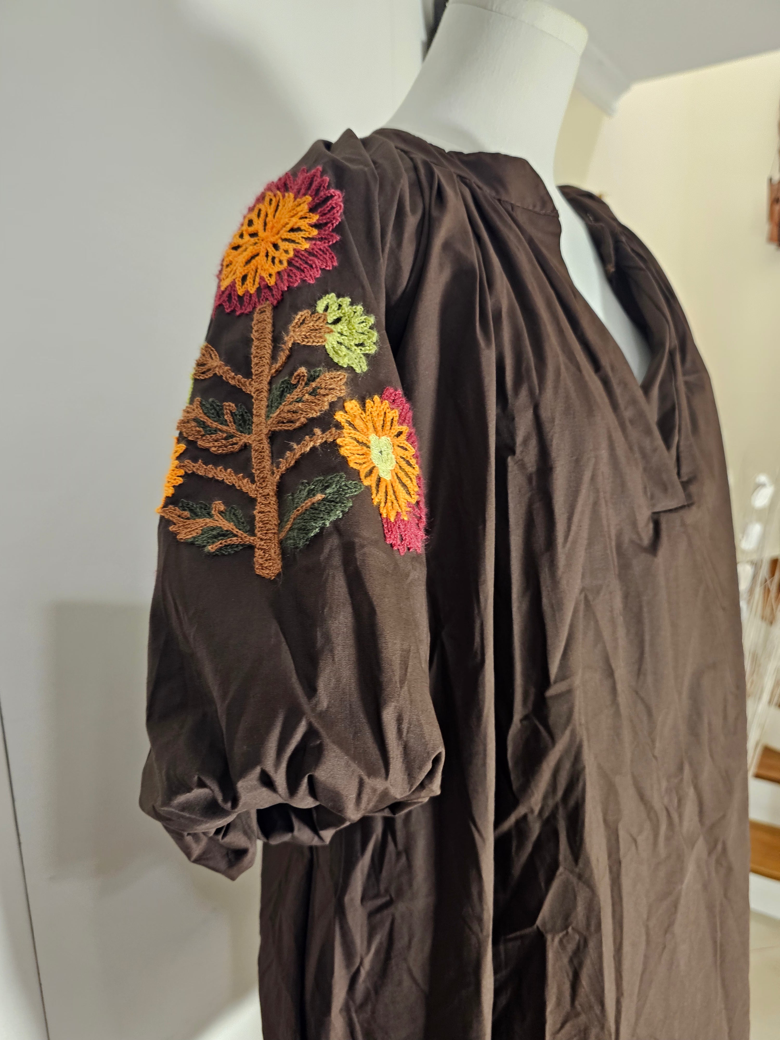Robes manches bouffant