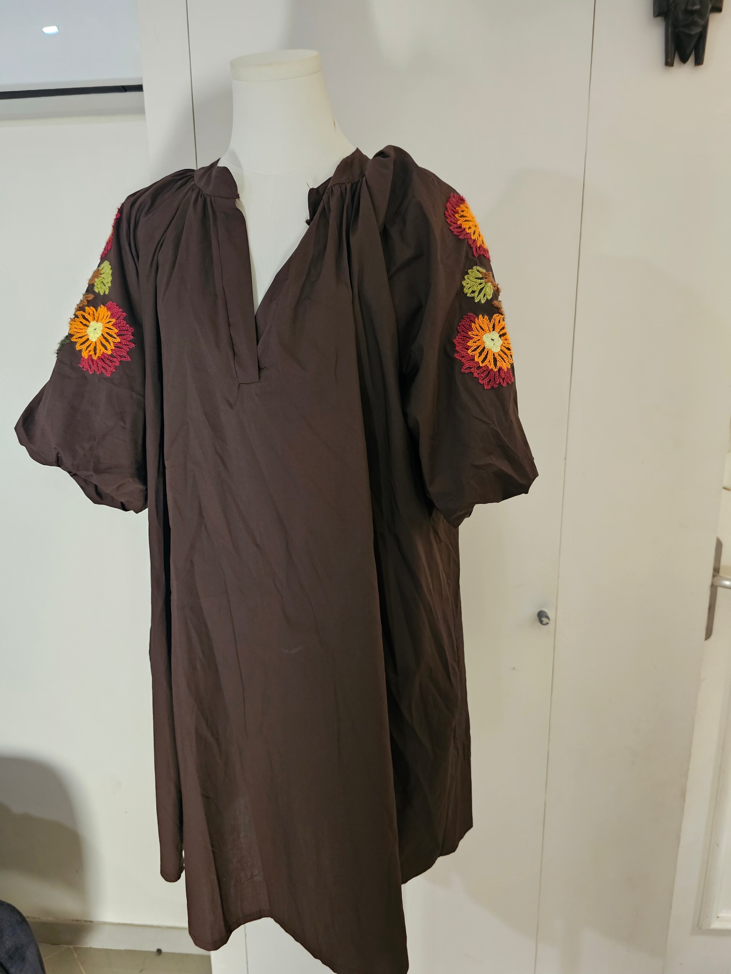 Robes manches bouffant