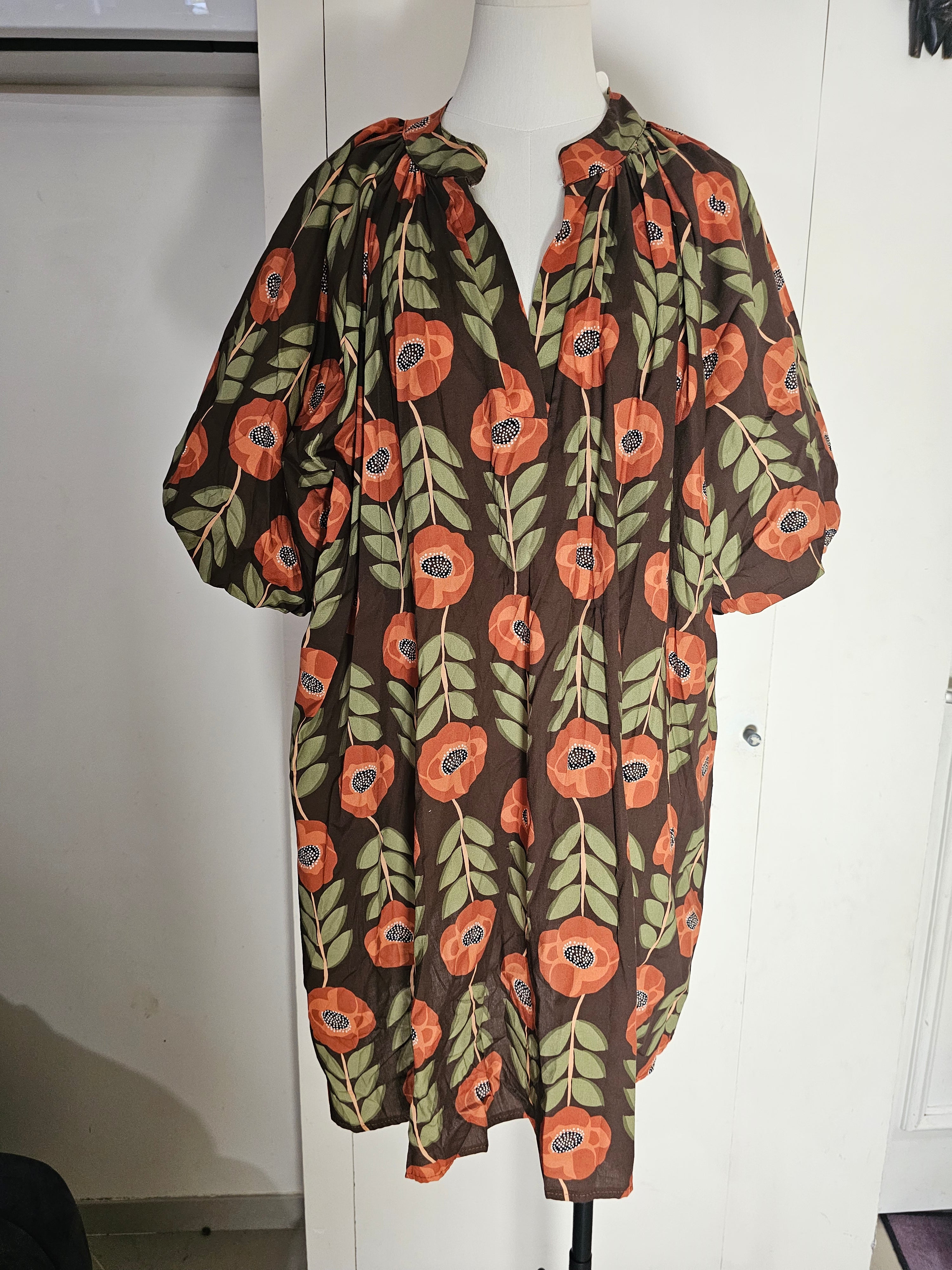 Robes manches bouffantes