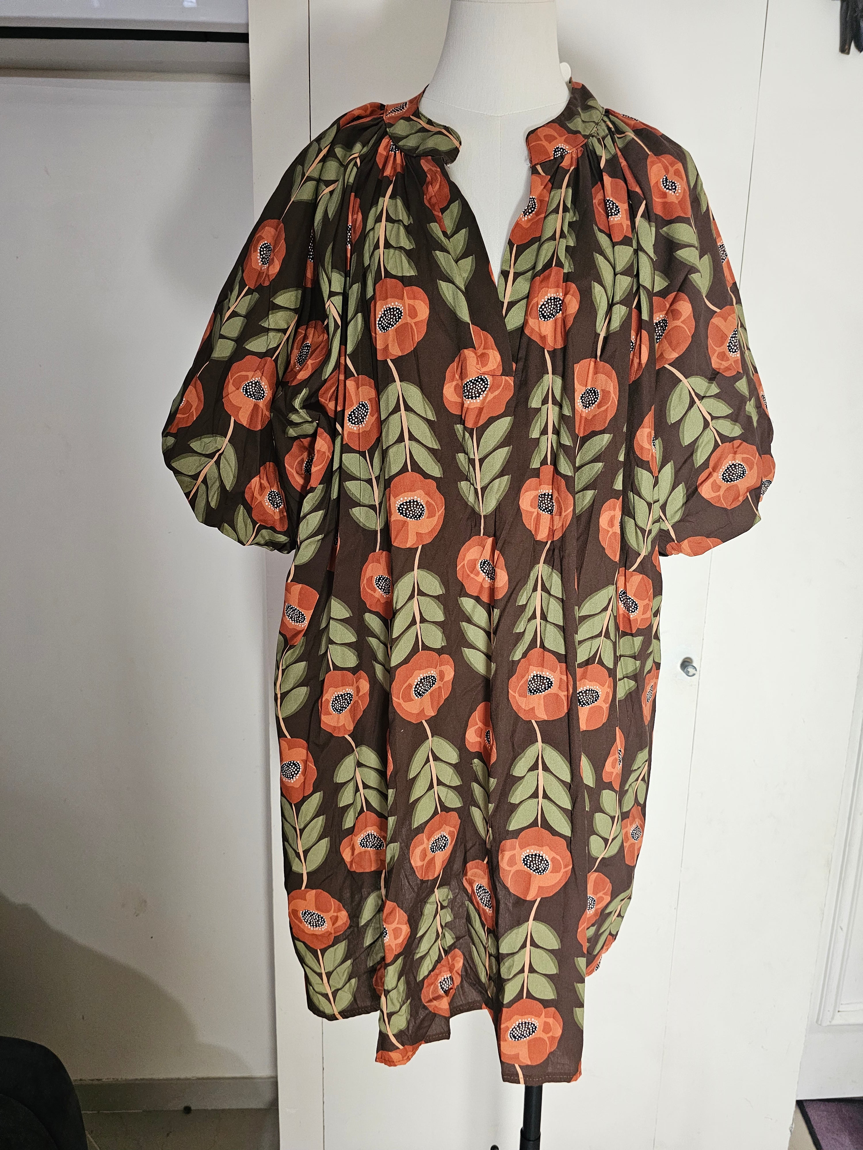 Robes manches bouffantes