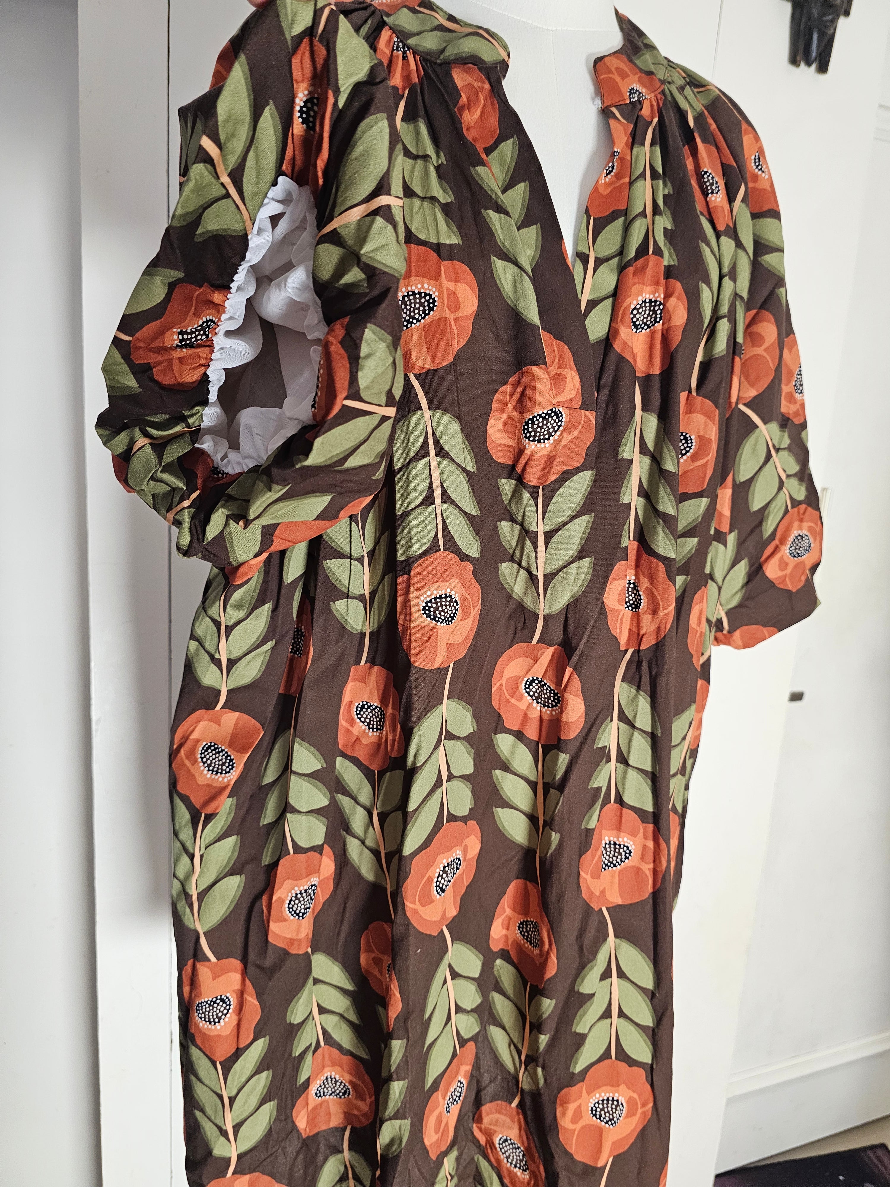 Robes manches bouffantes
