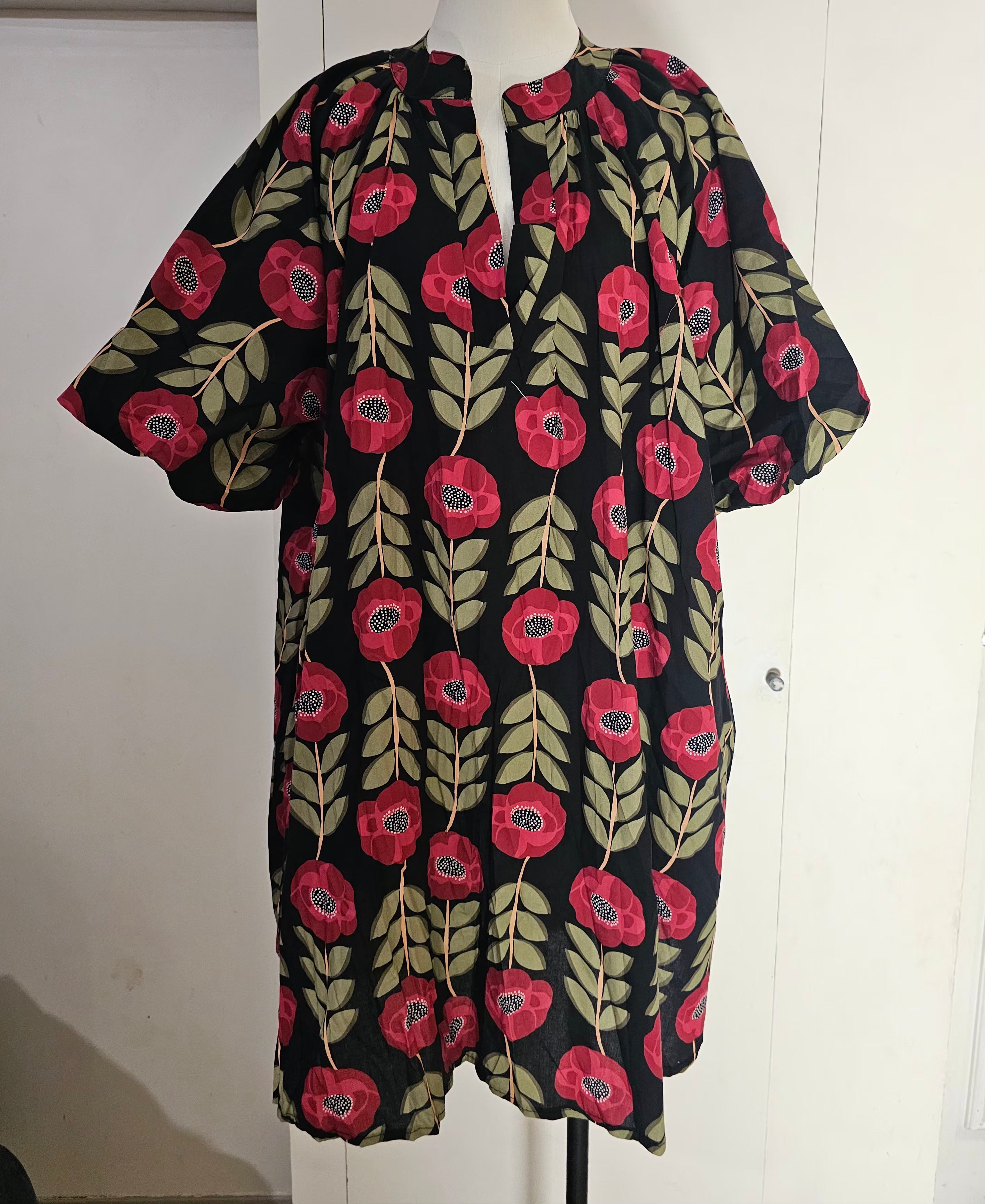 Robes manches bouffantes