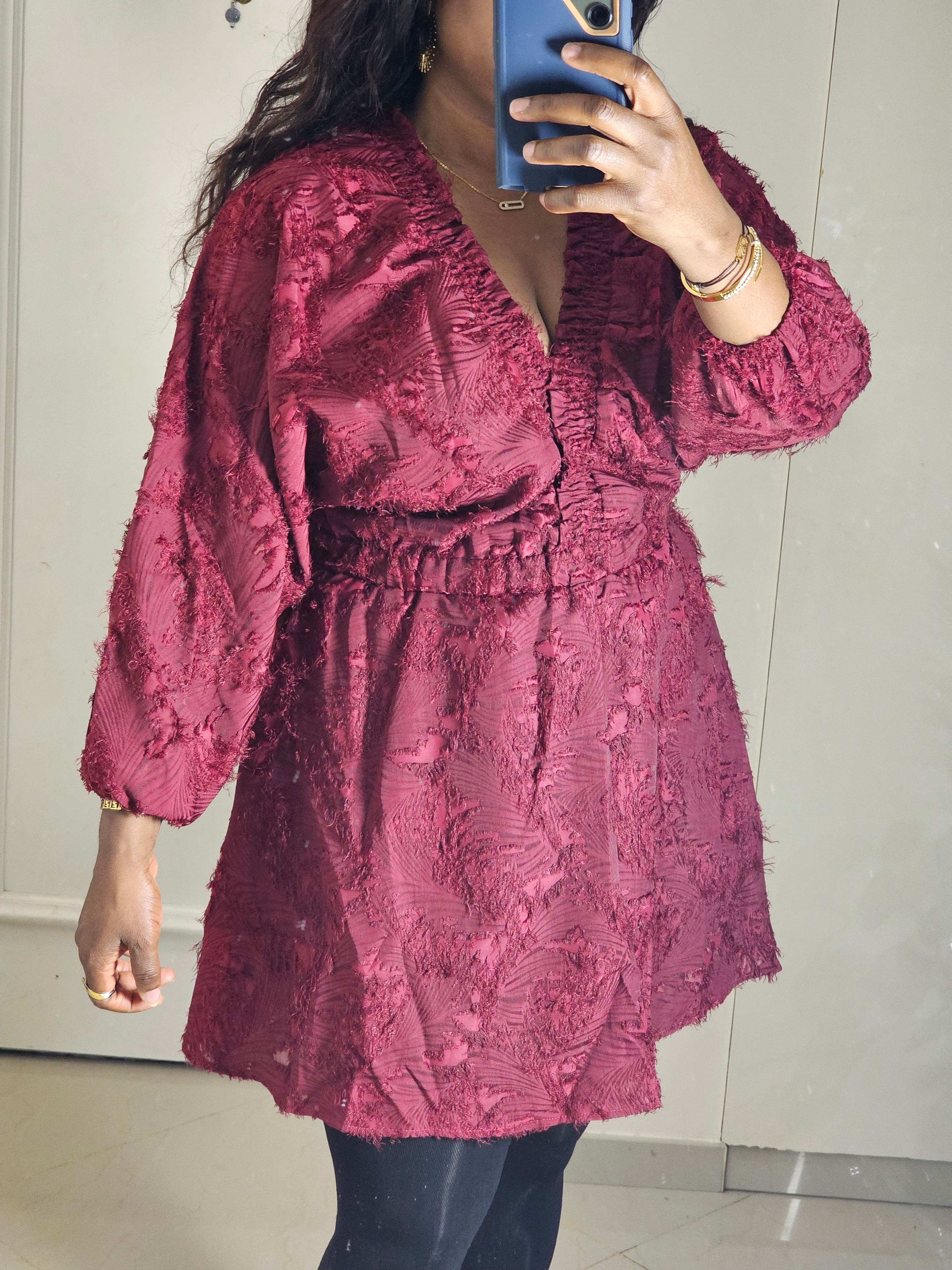 Robes Katy bordeaux