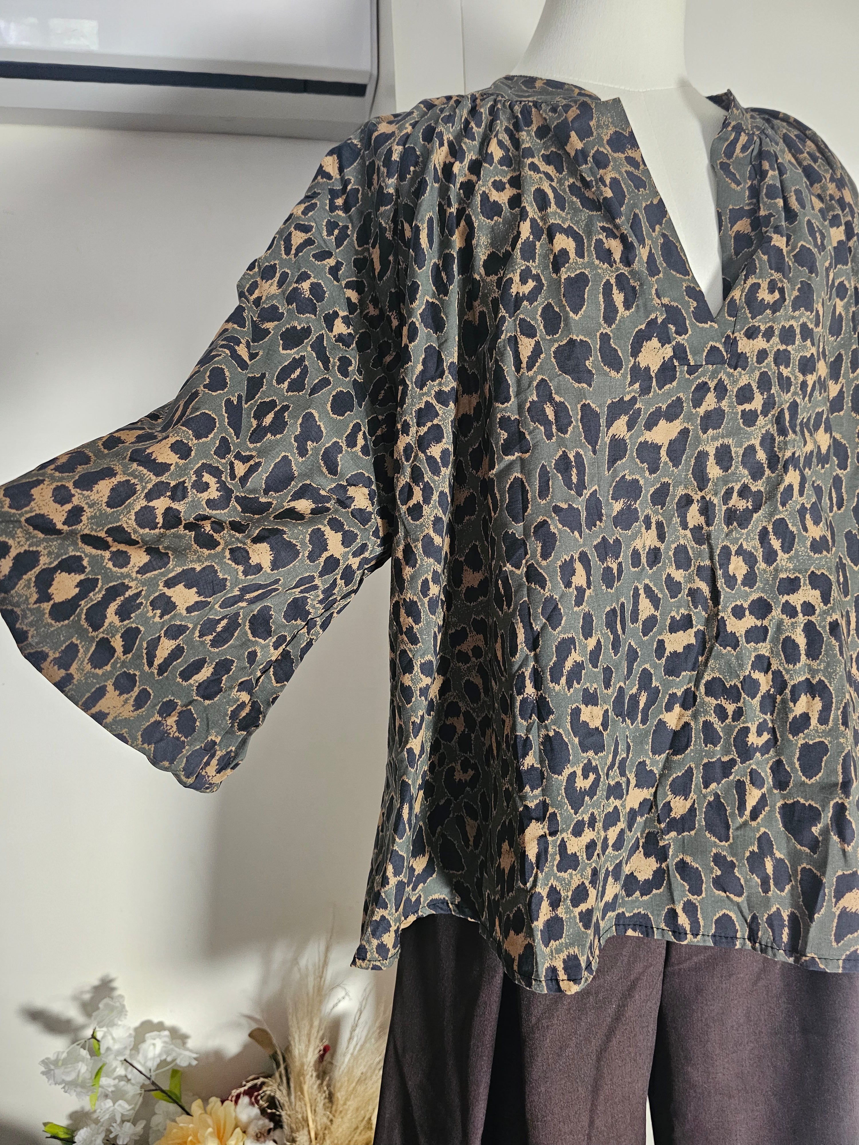 Blouse  Éloïse  manches bouffante