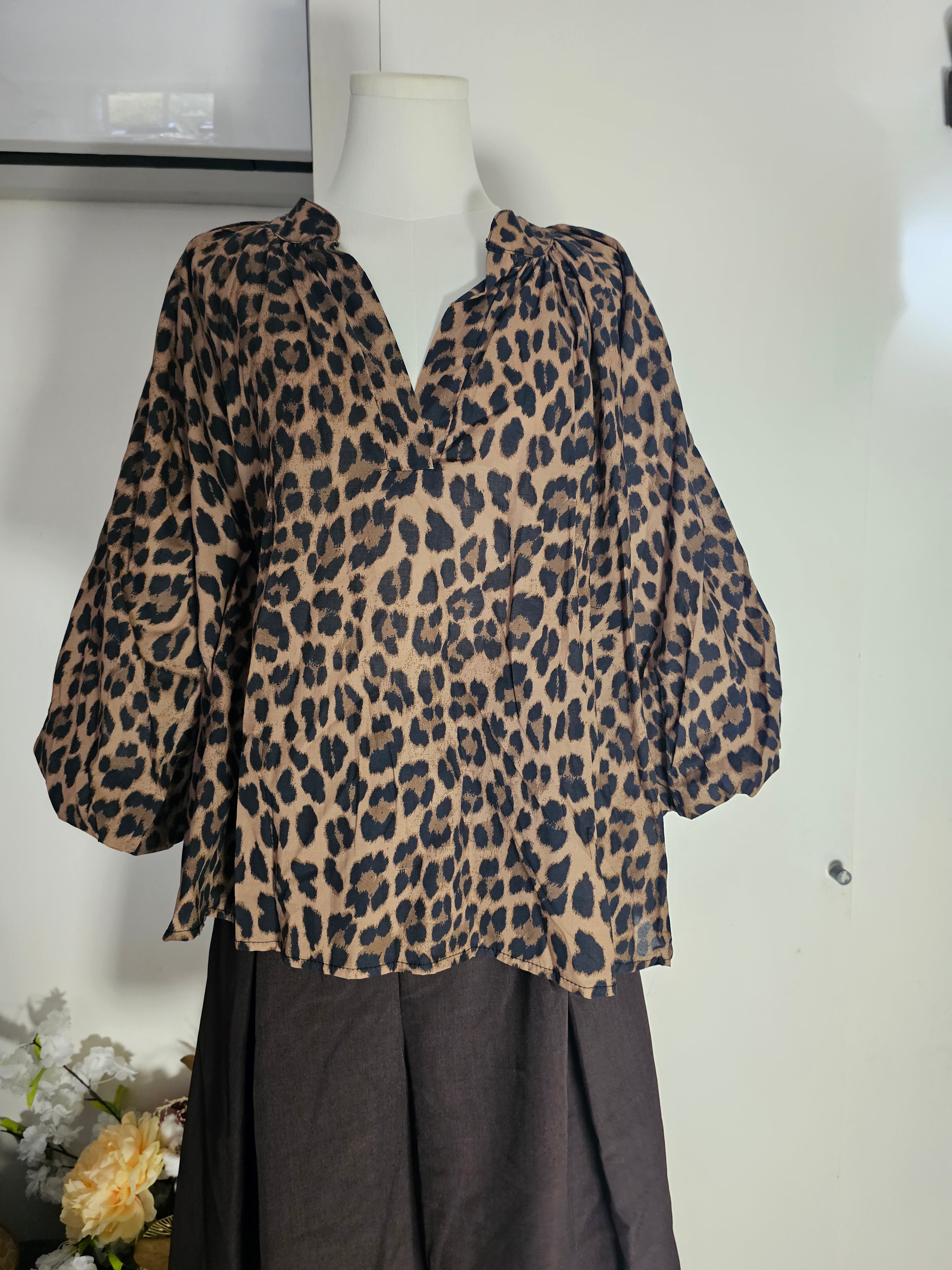 Blouse  Éloïse  manches bouffante