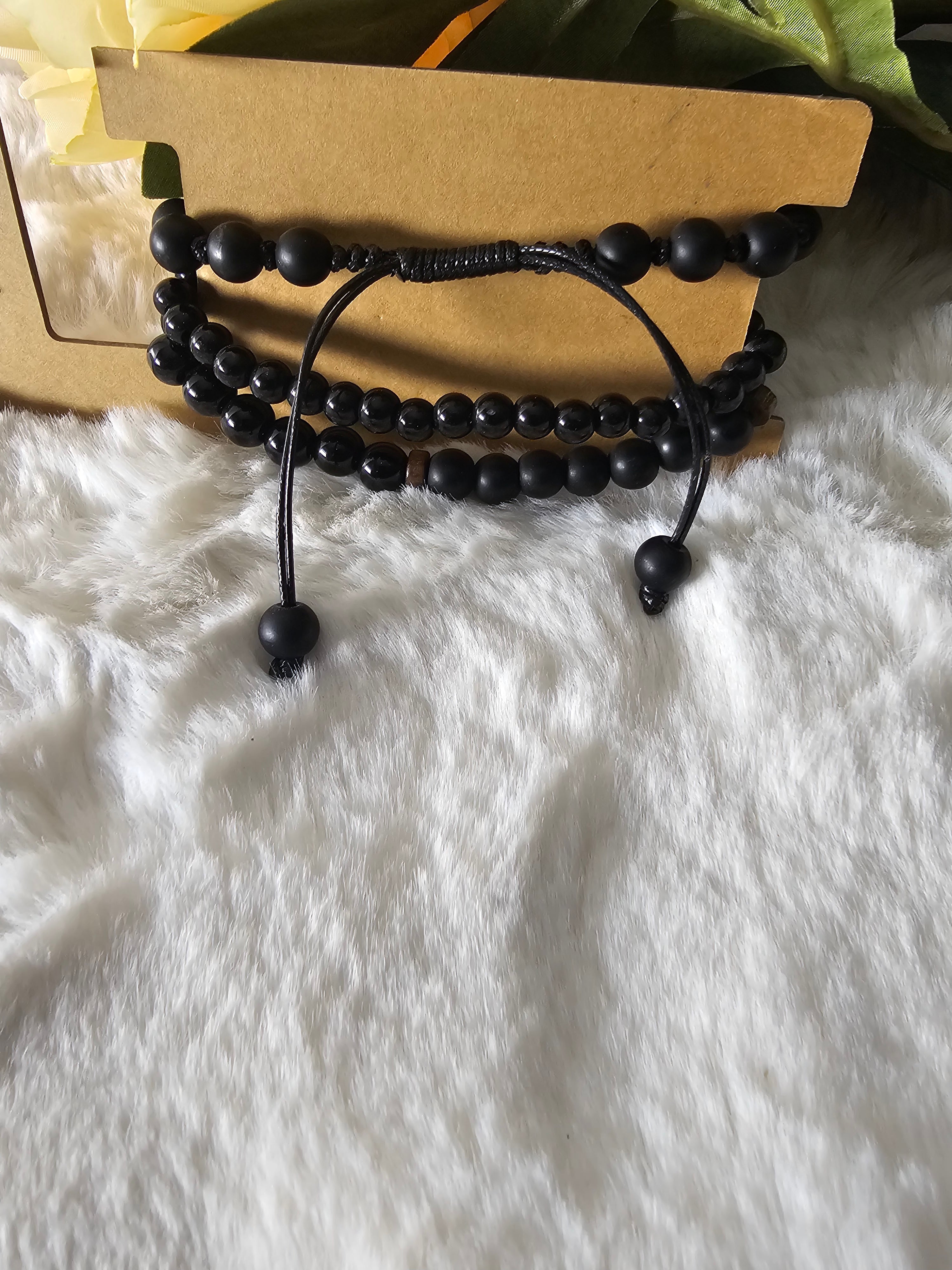 Bracelet homme en perles