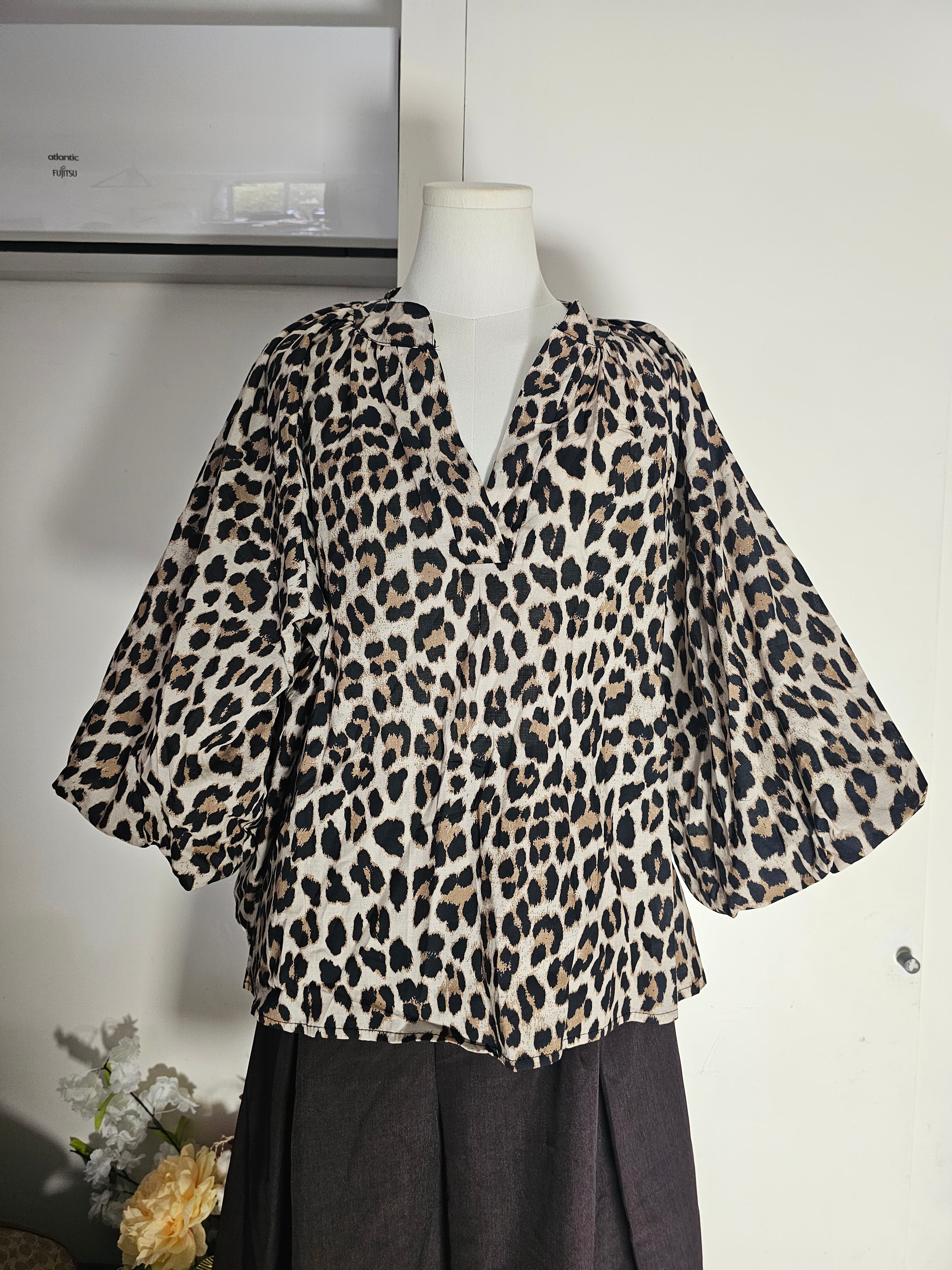 Blouse  Éloïse  manches bouffante