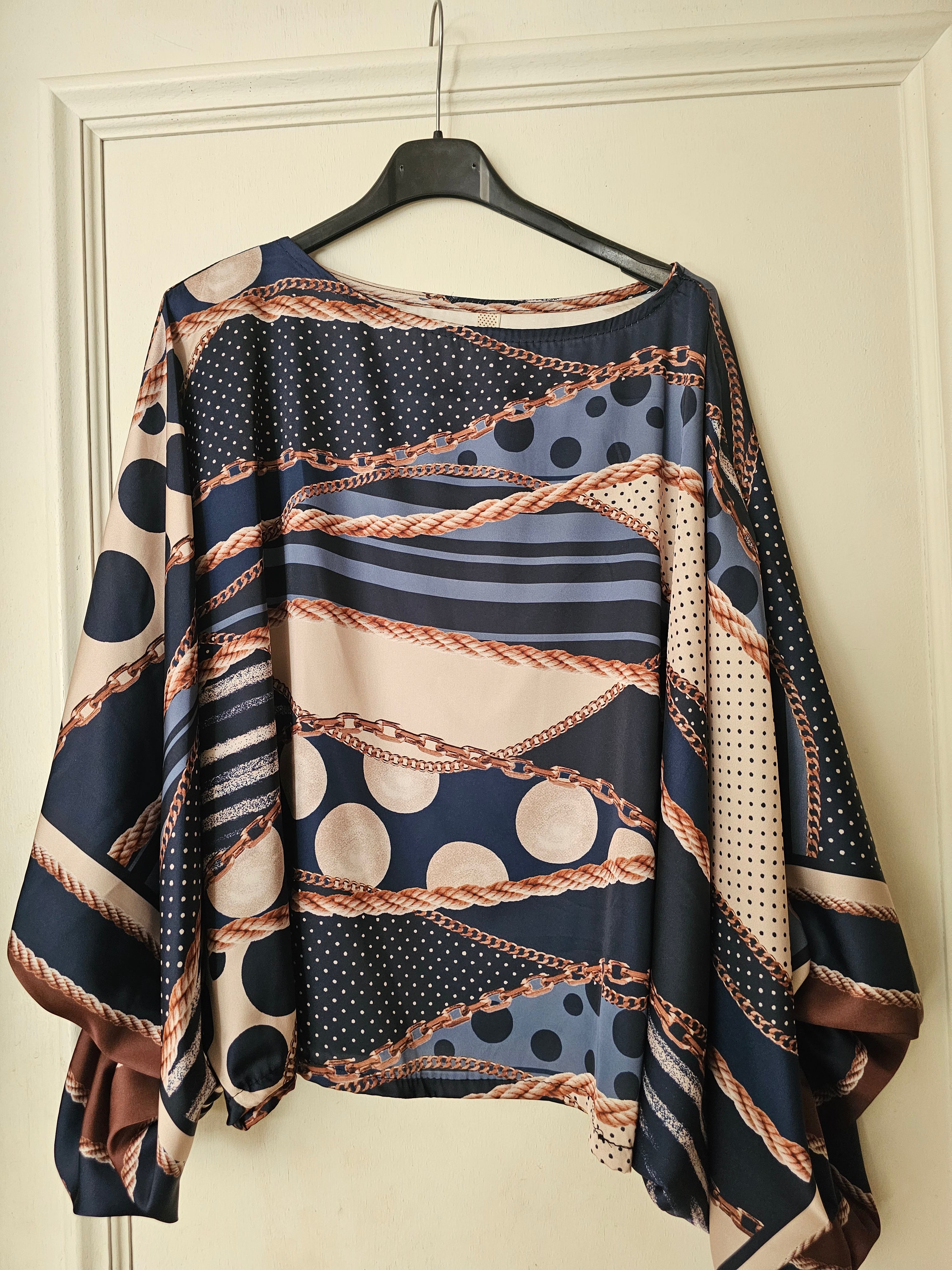 Blouse manche bouffante