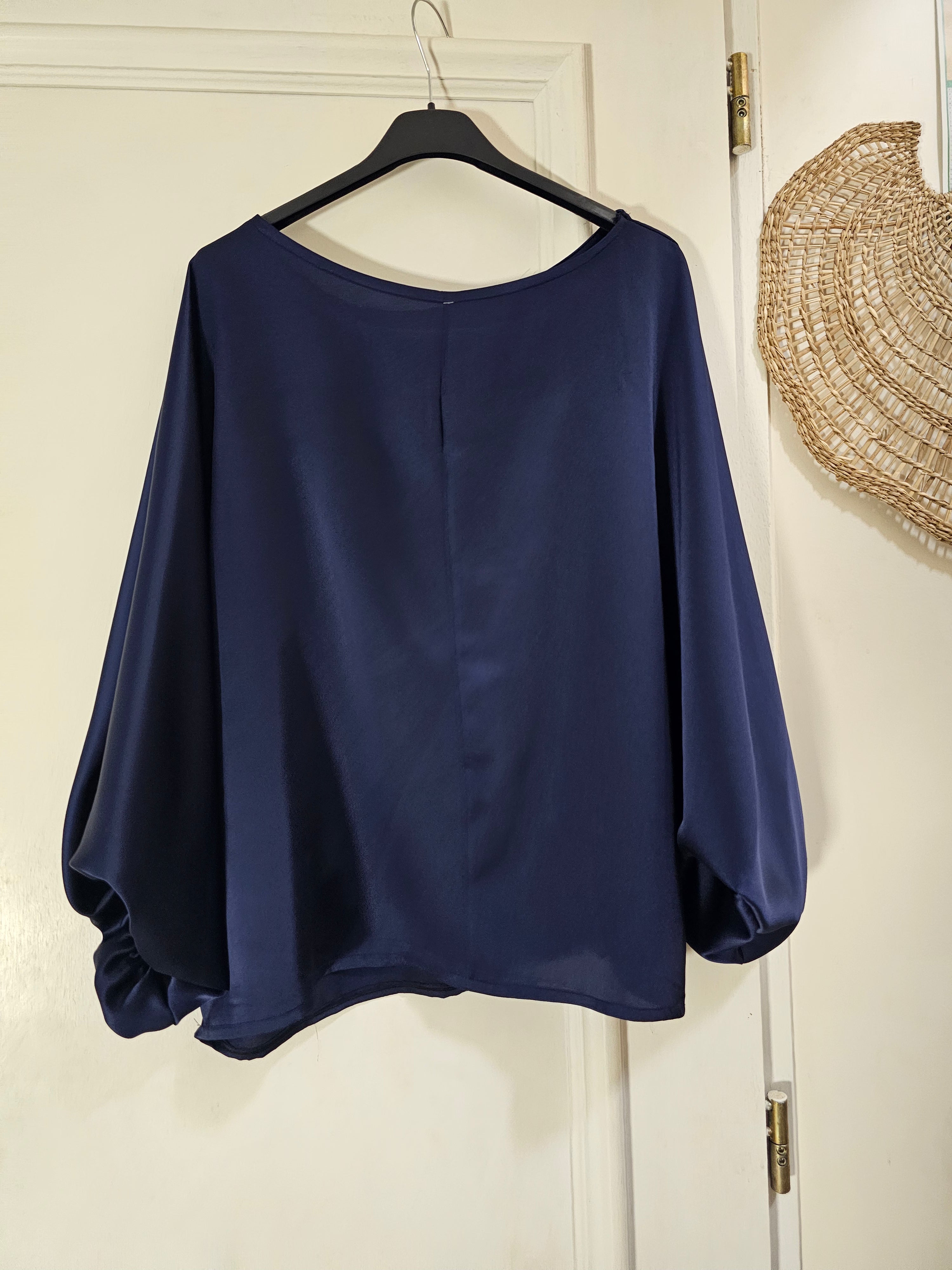 Blouse manche bouffante
