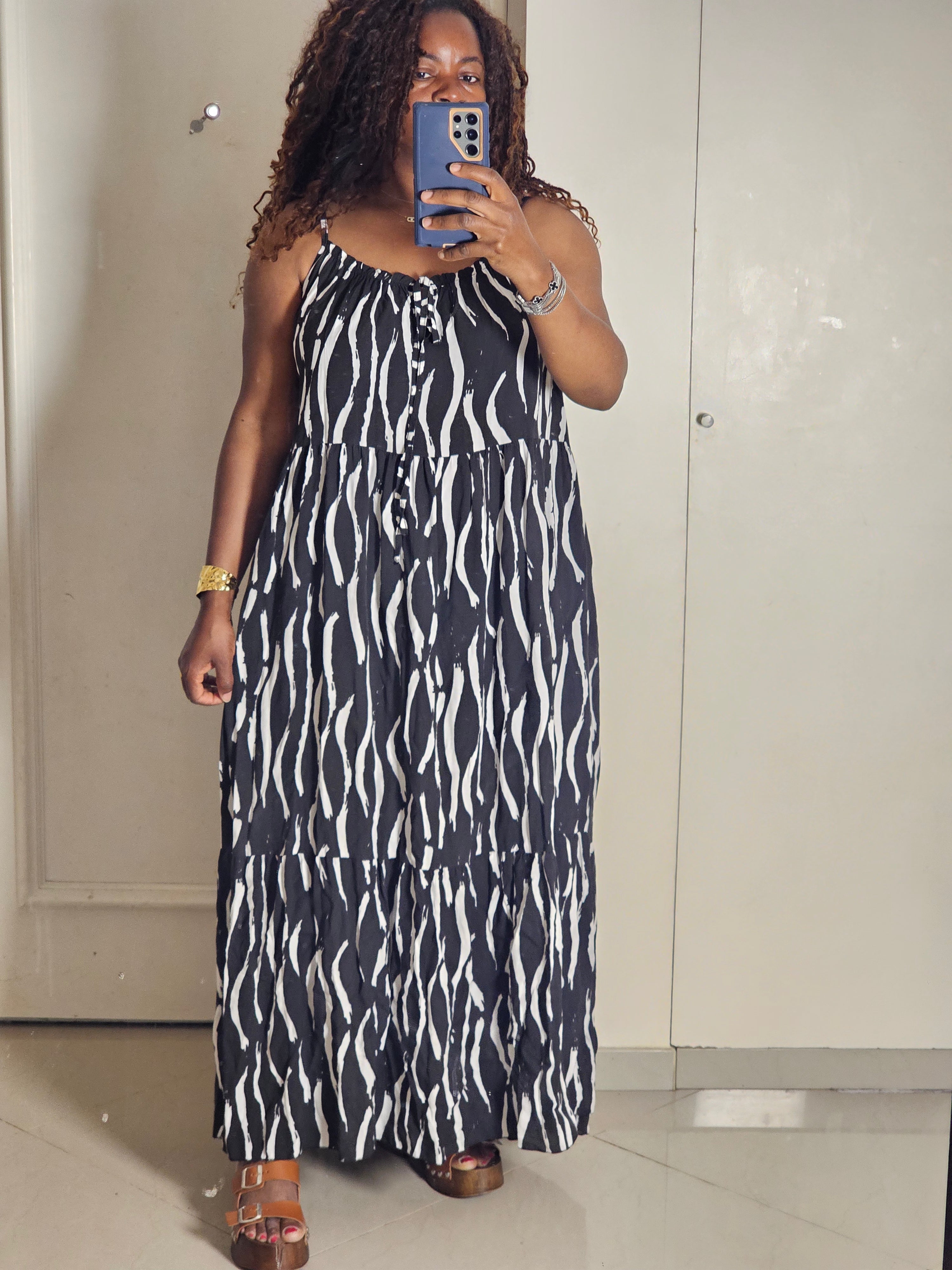 Robe à bretelle