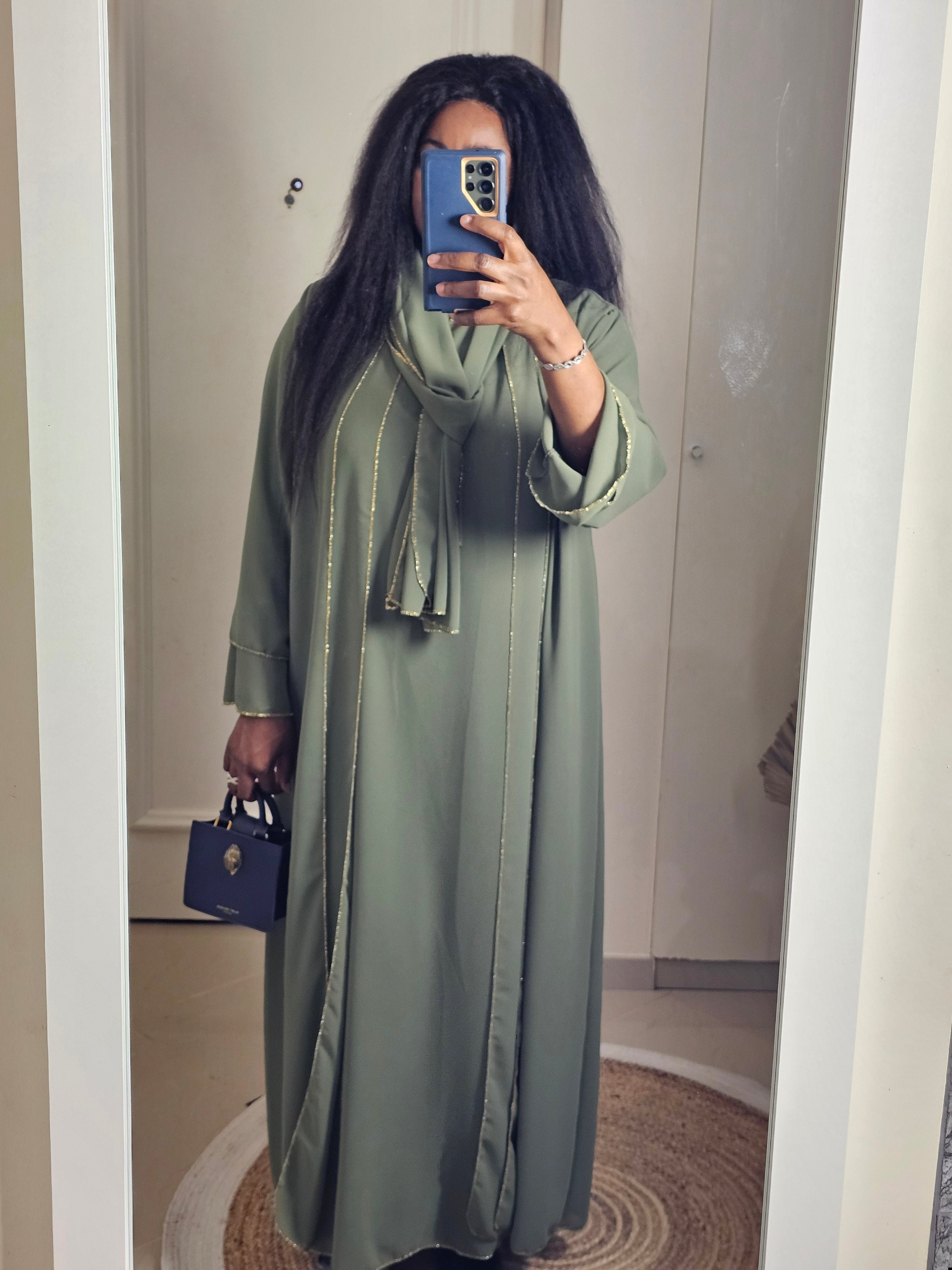 Abaya avec foulard