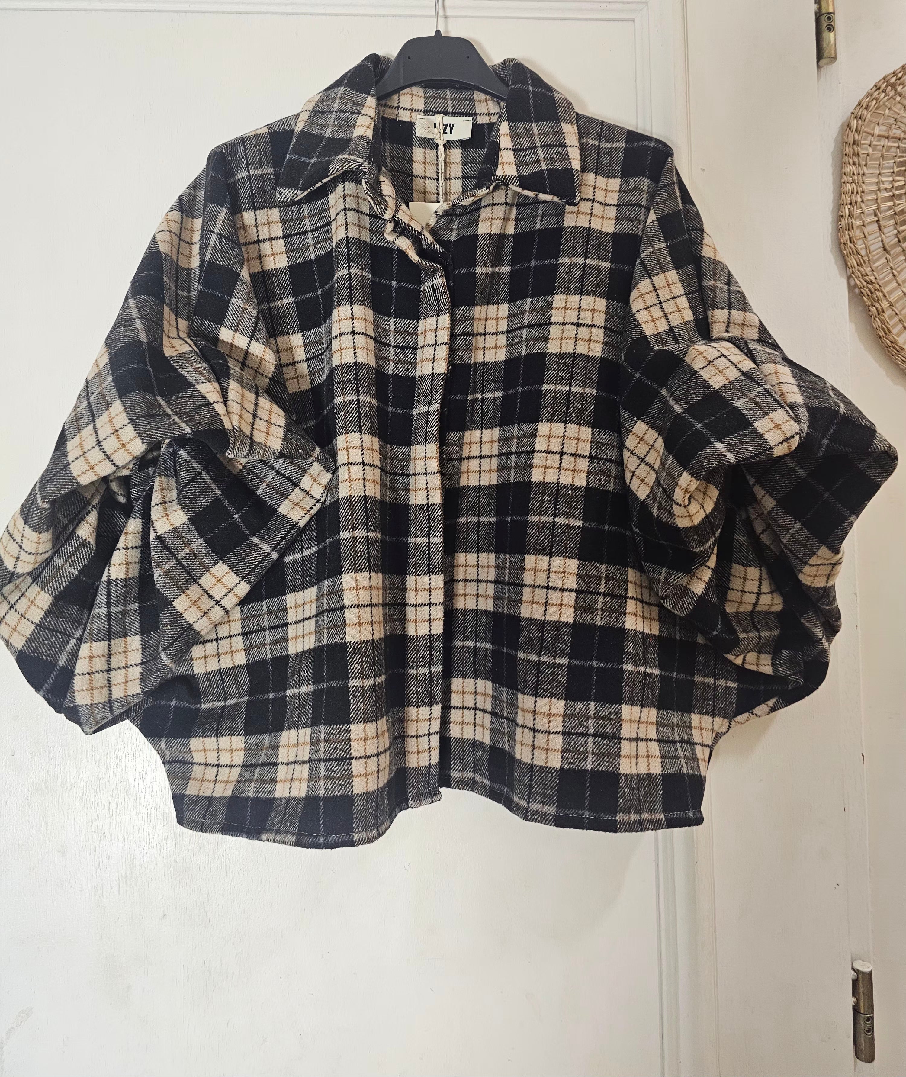 Chemise a grand carreaux