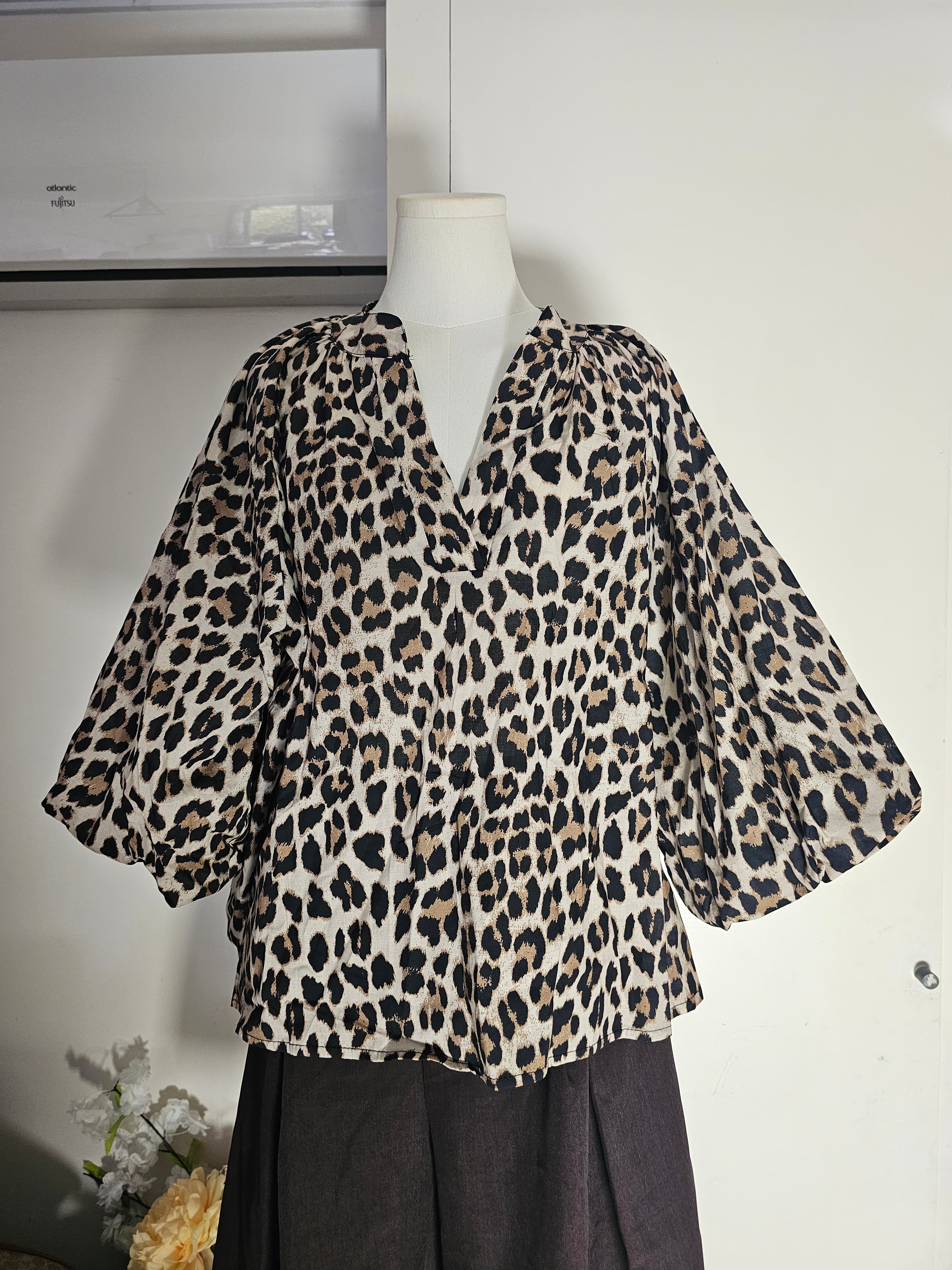 Blouse  Éloïse  manches bouffante
