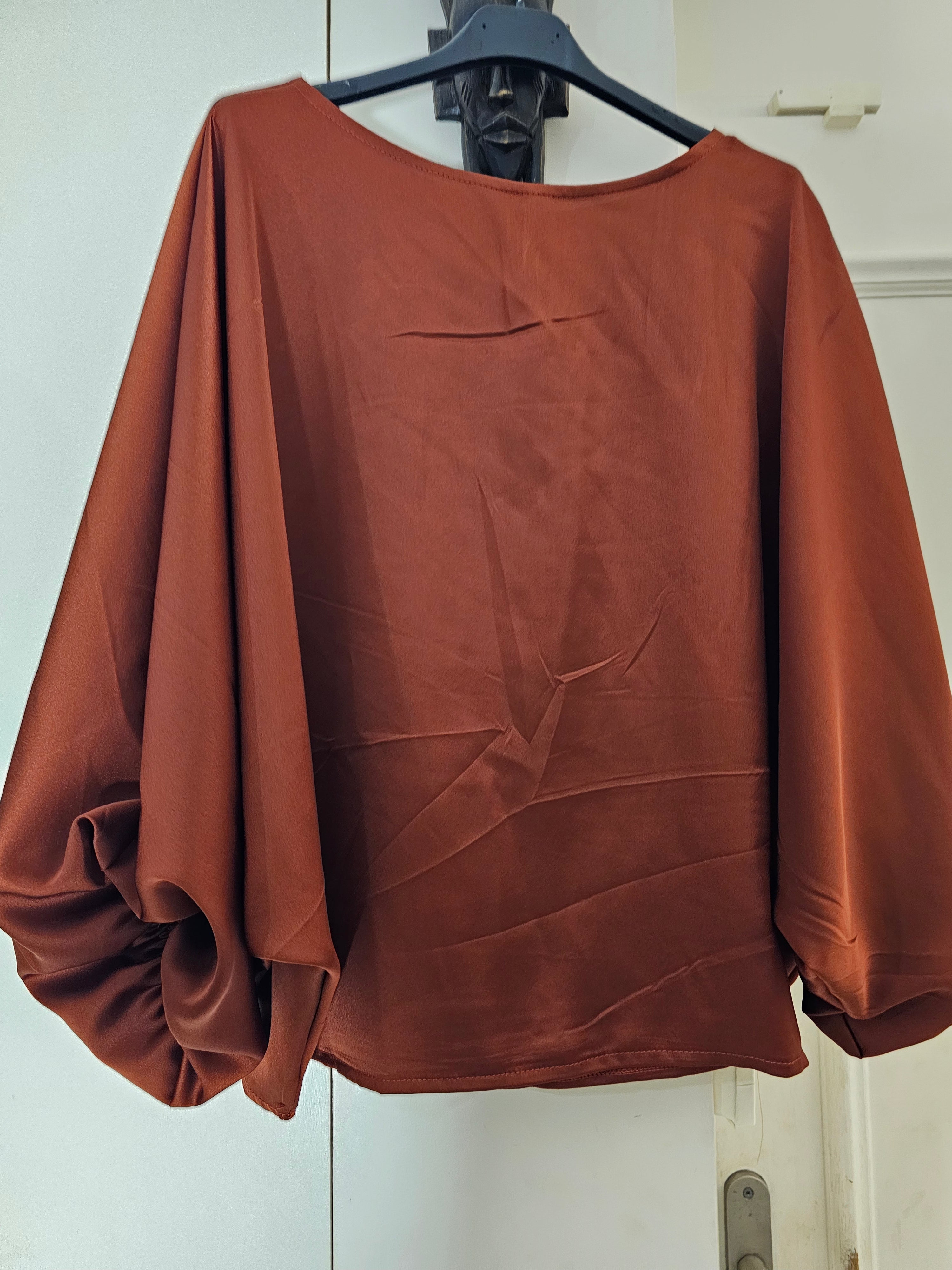 Blouse manche bouffante