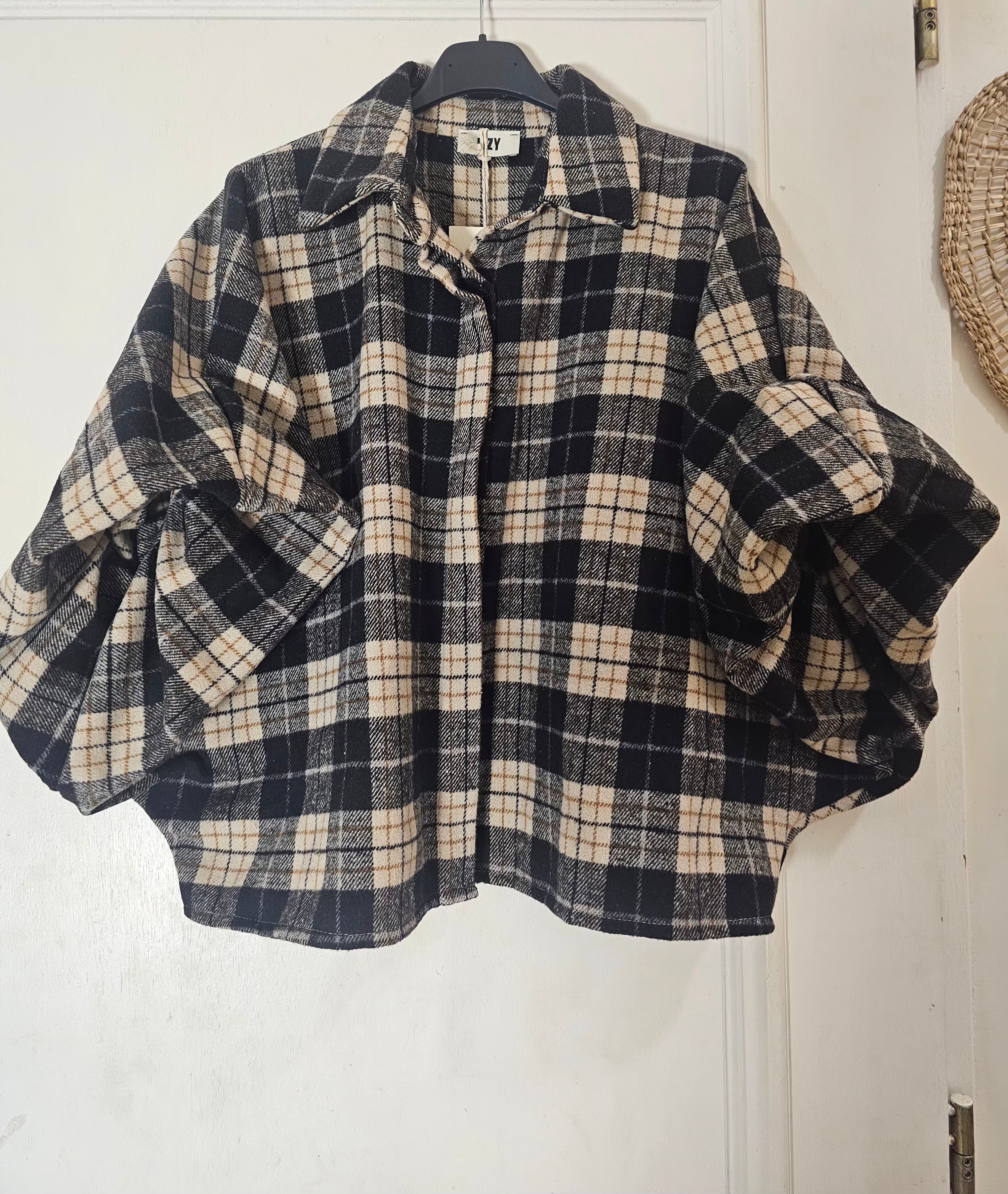 Chemise a grand carreaux