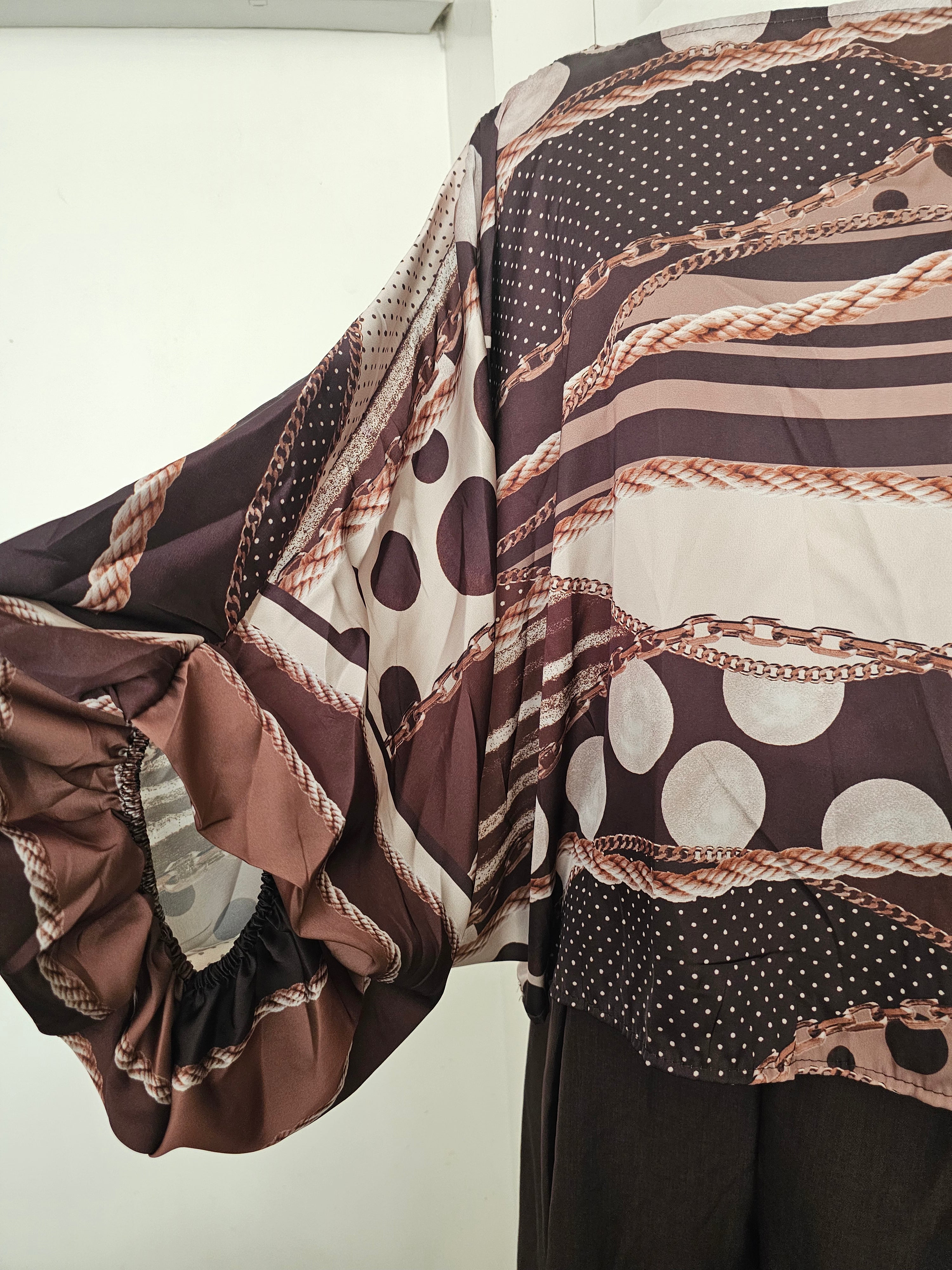 Blouse manche bouffante