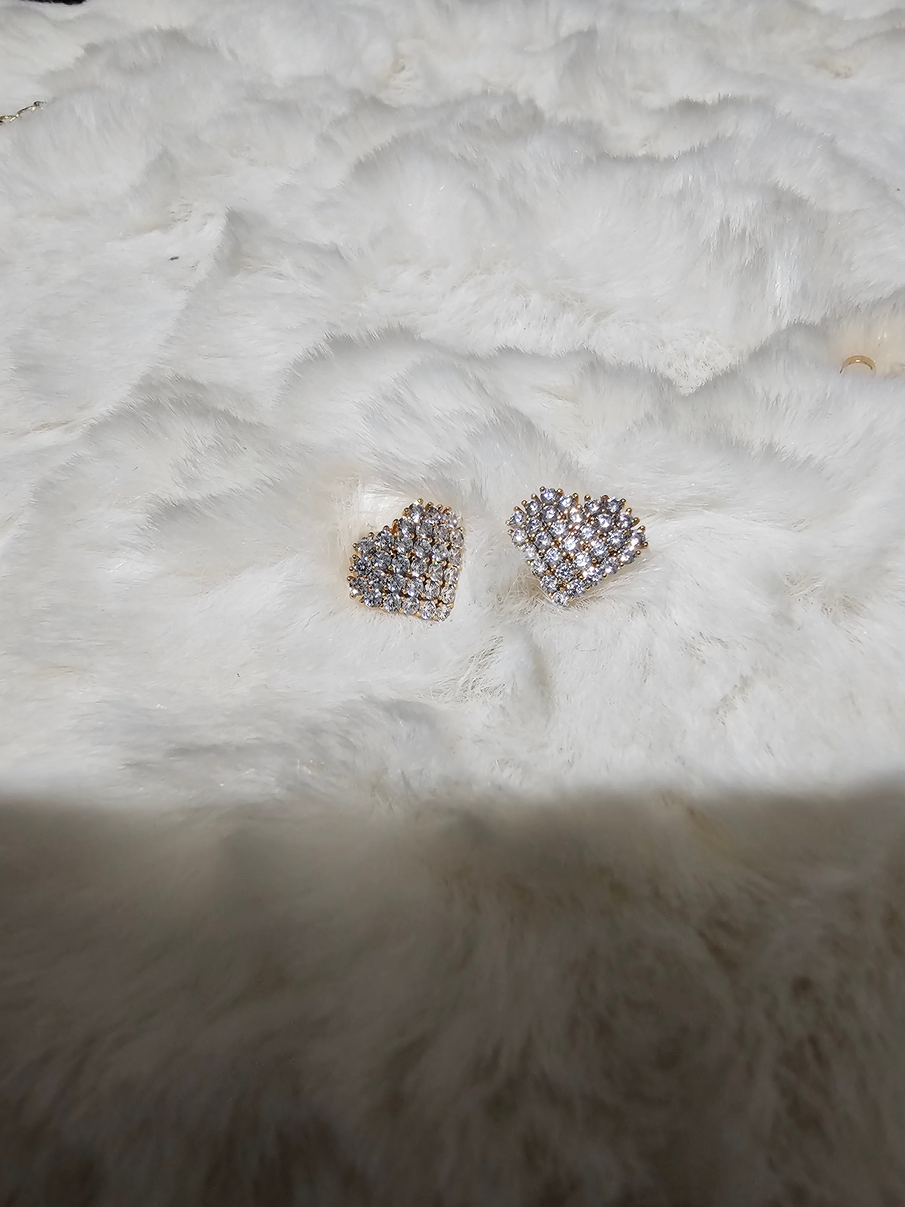 Boucles d'oreilles strass