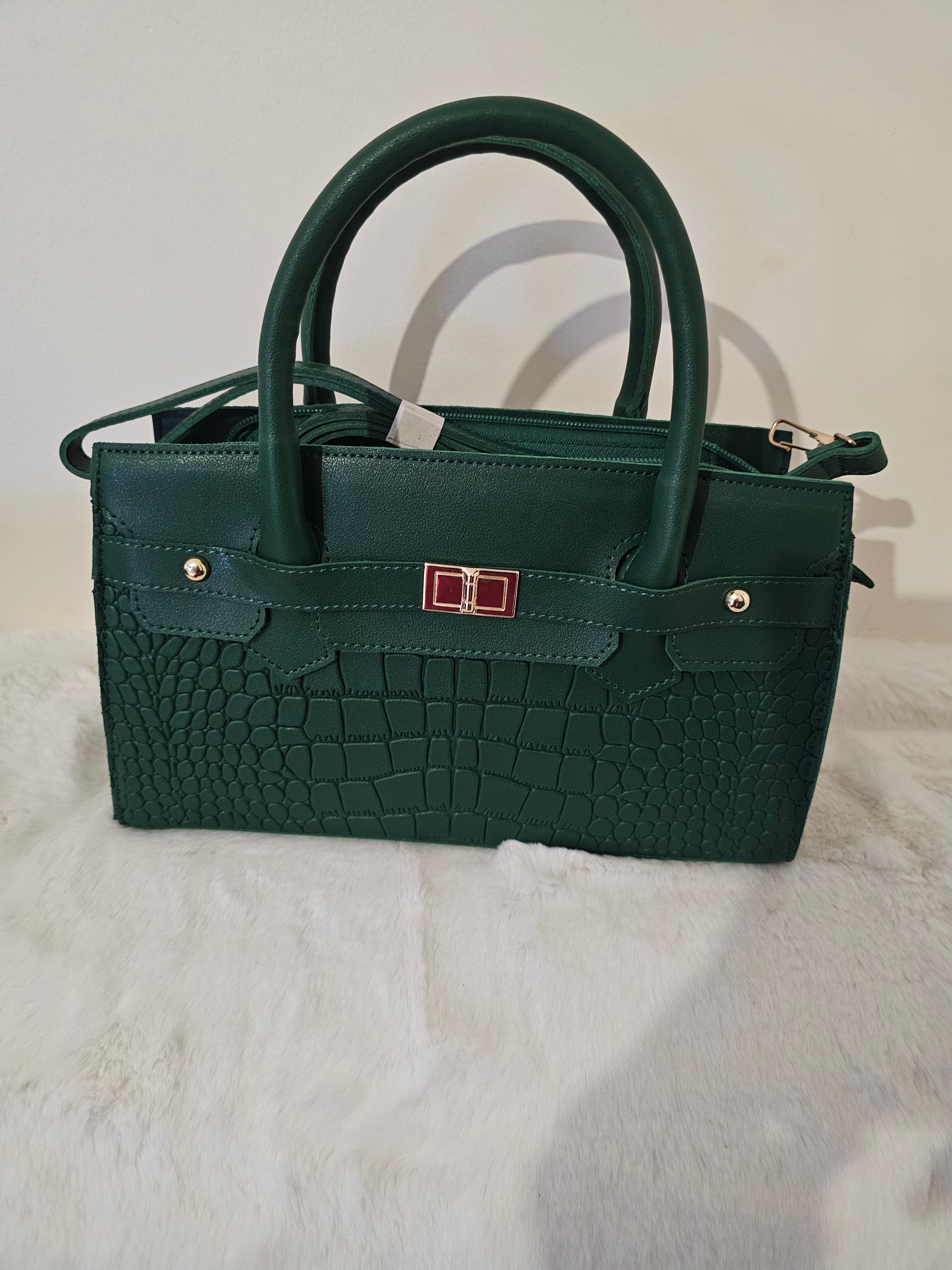 Petit sac à main verte très chic