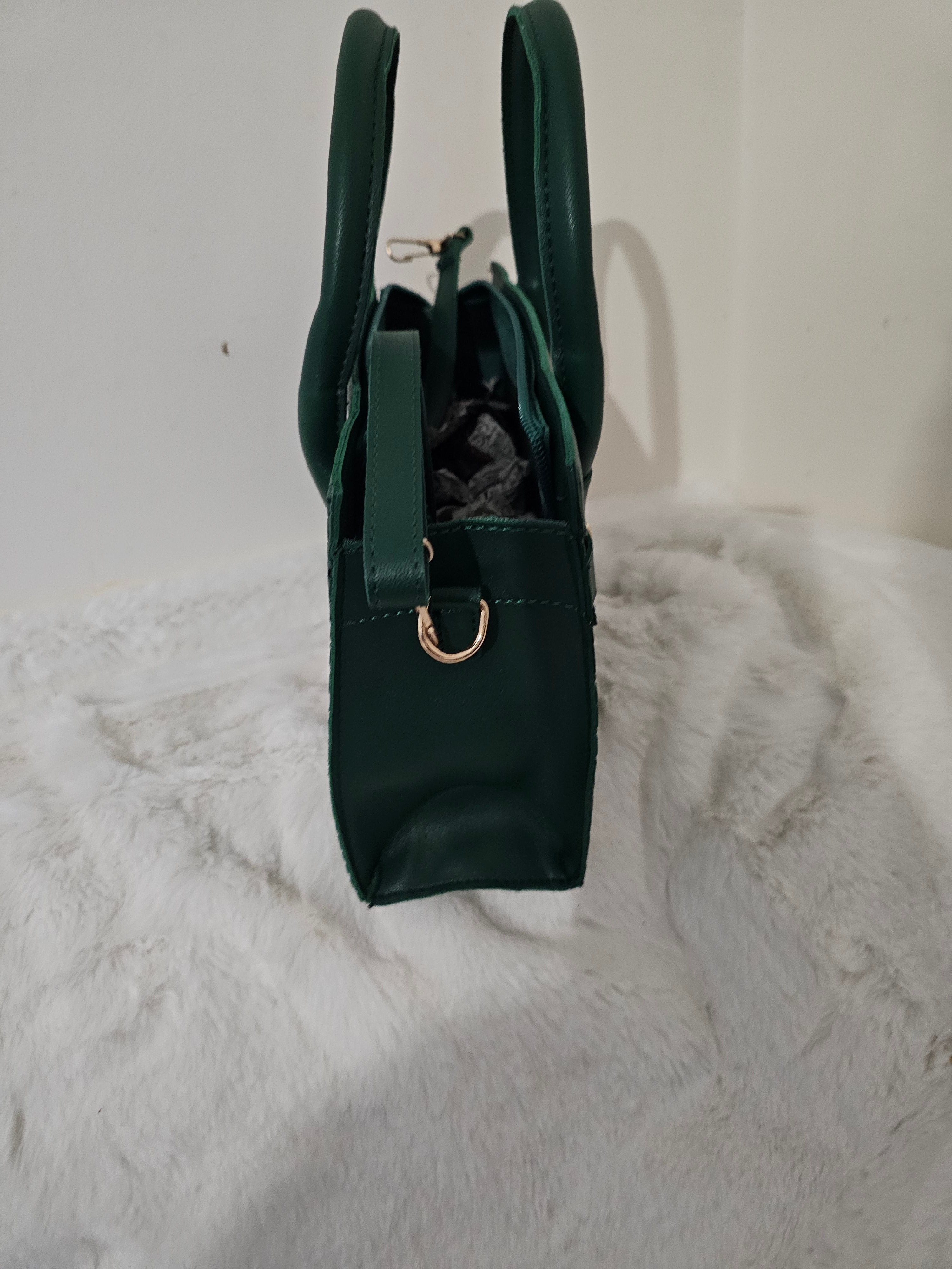 Petit sac à main verte très chic