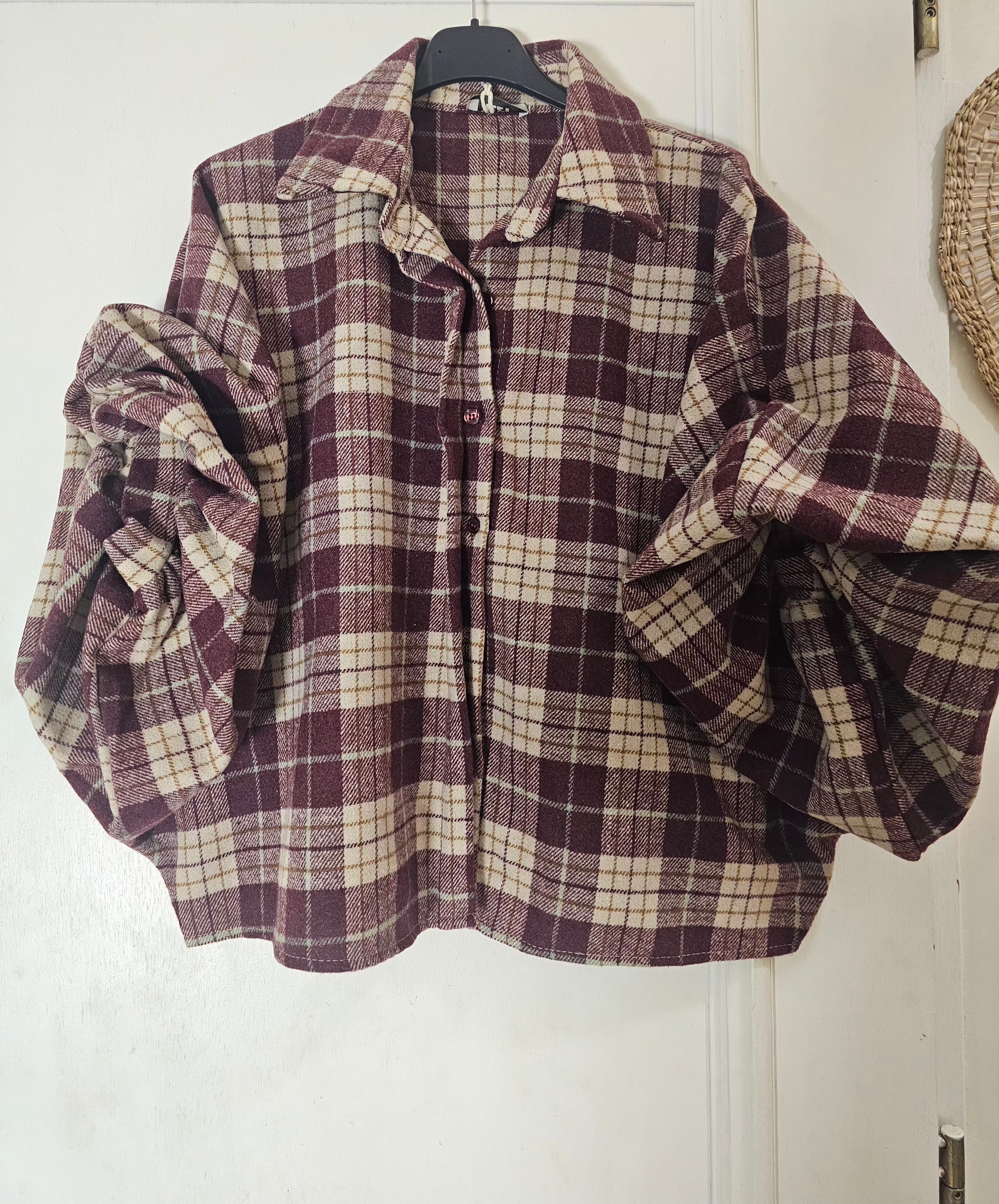 Chemise a grand carreaux