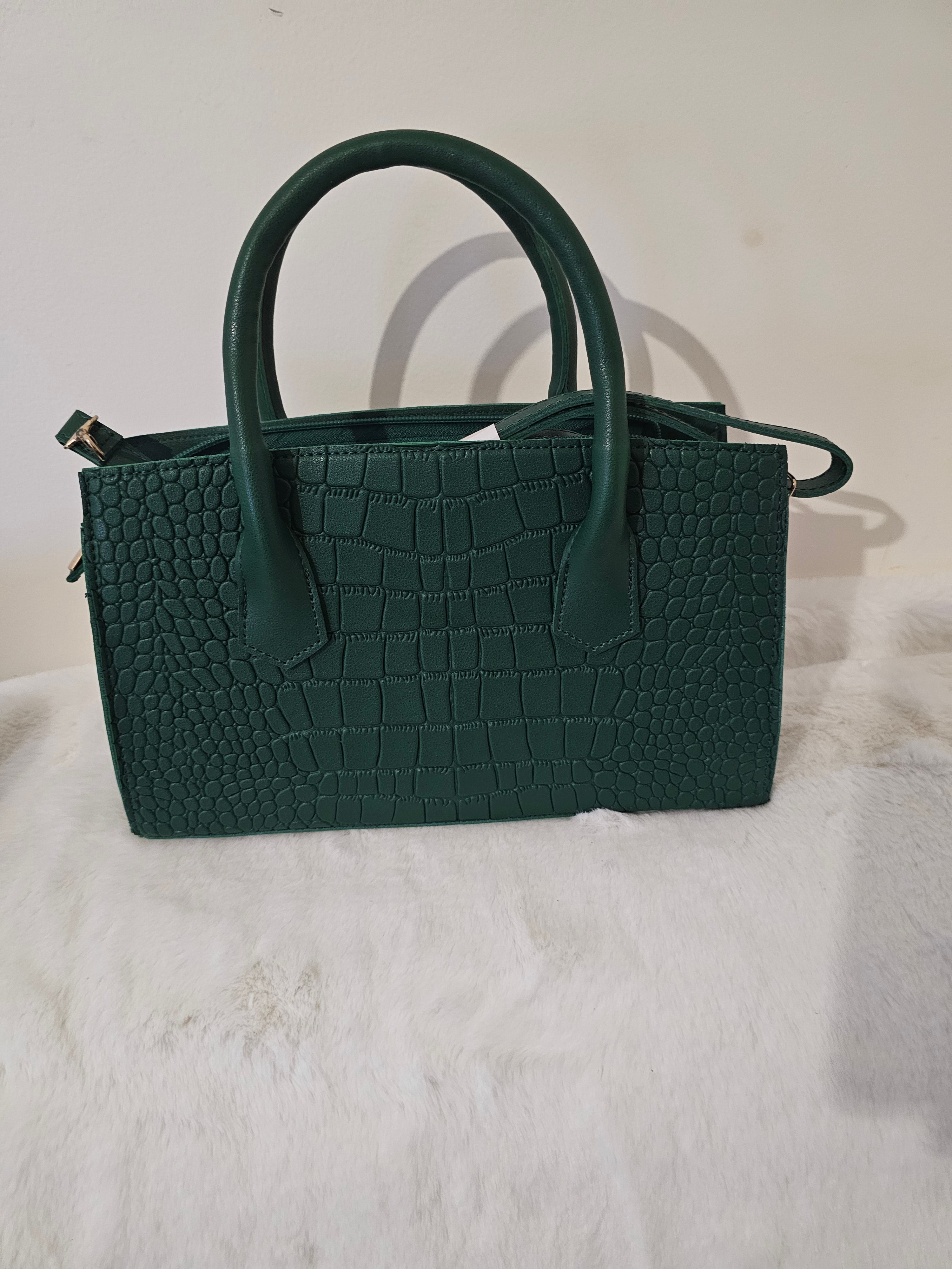 Petit sac à main verte très chic